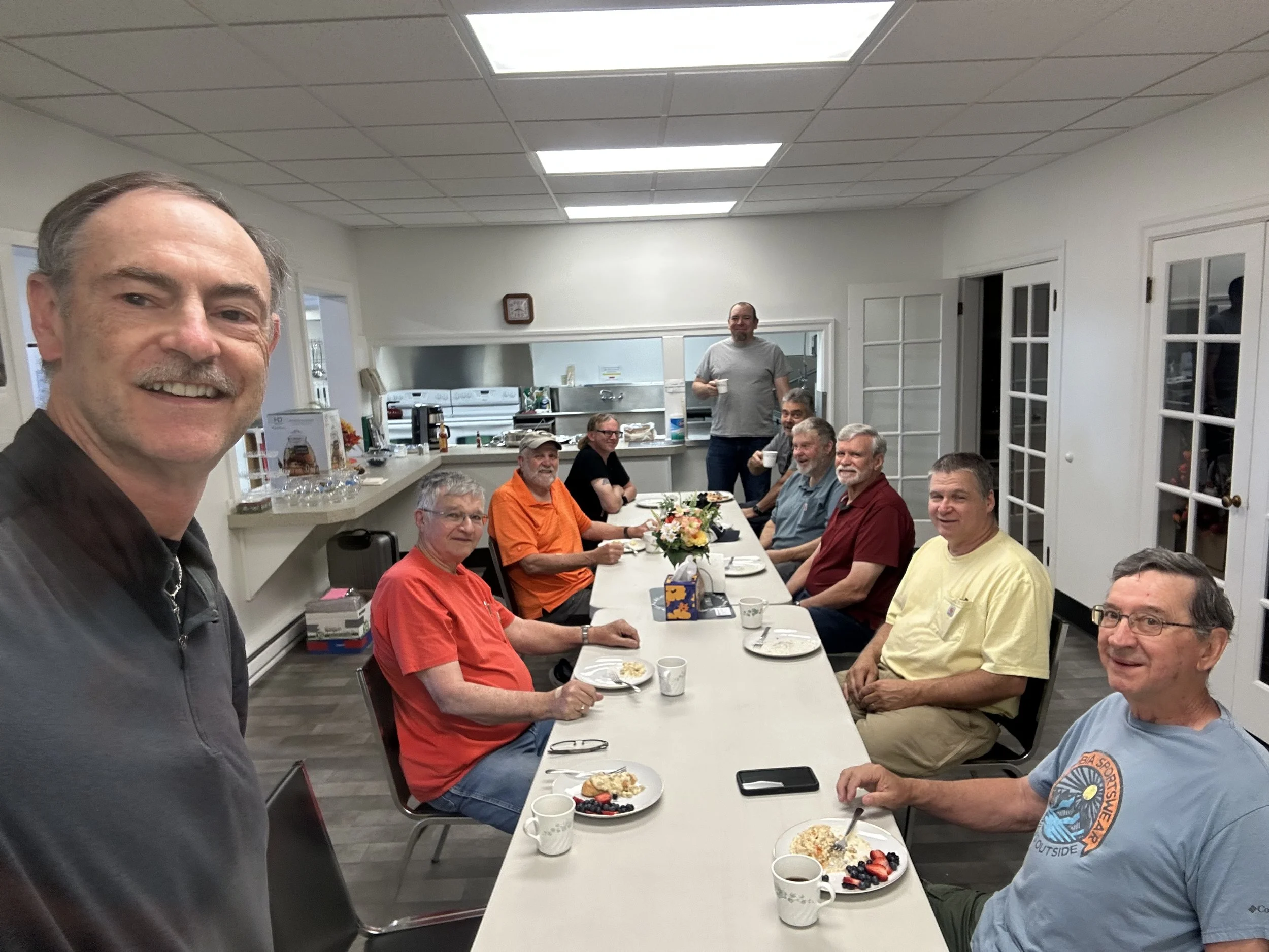 Our FCC Men's Fellowship at Breakfast!