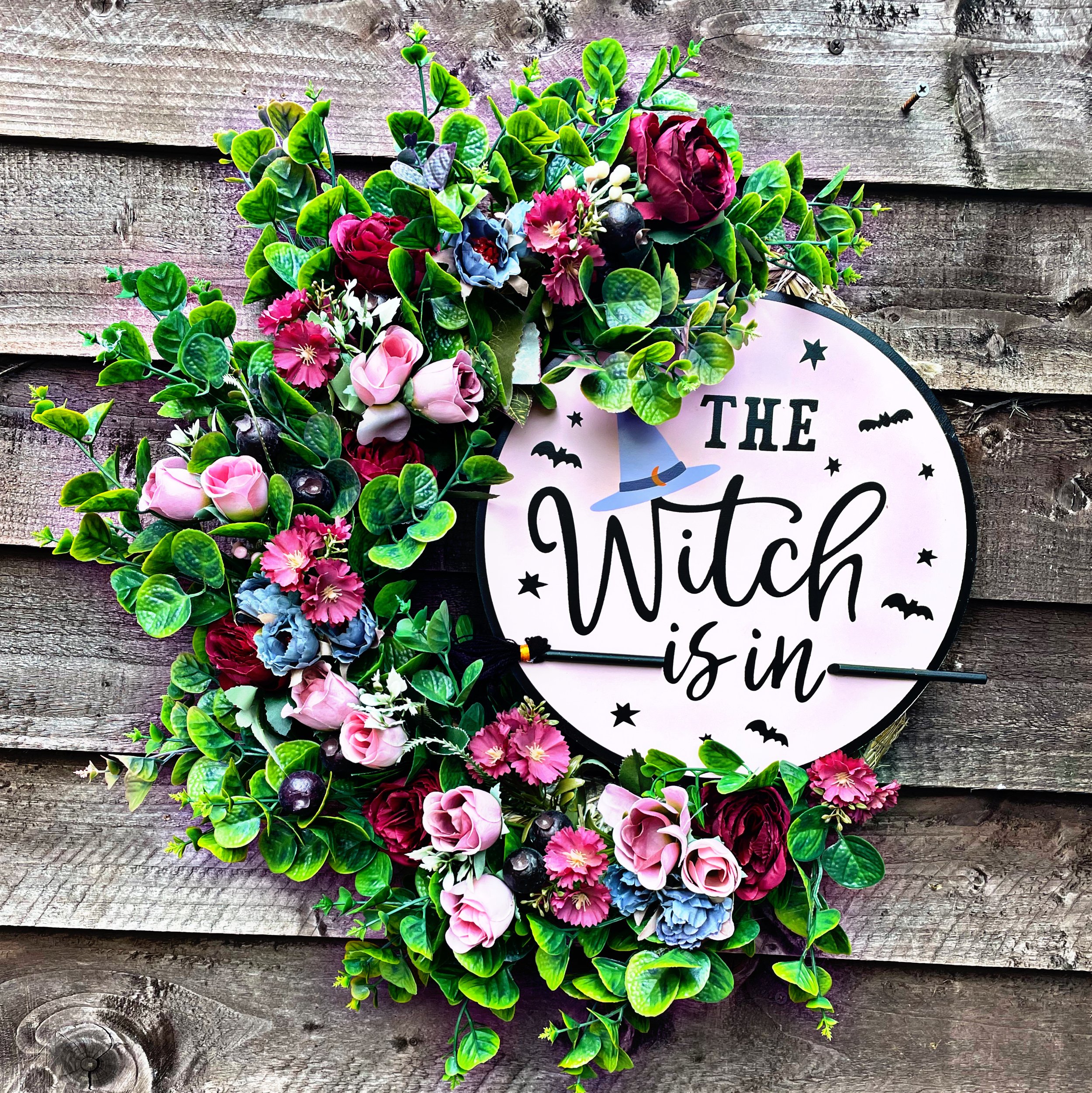 Witch Floral Wreath