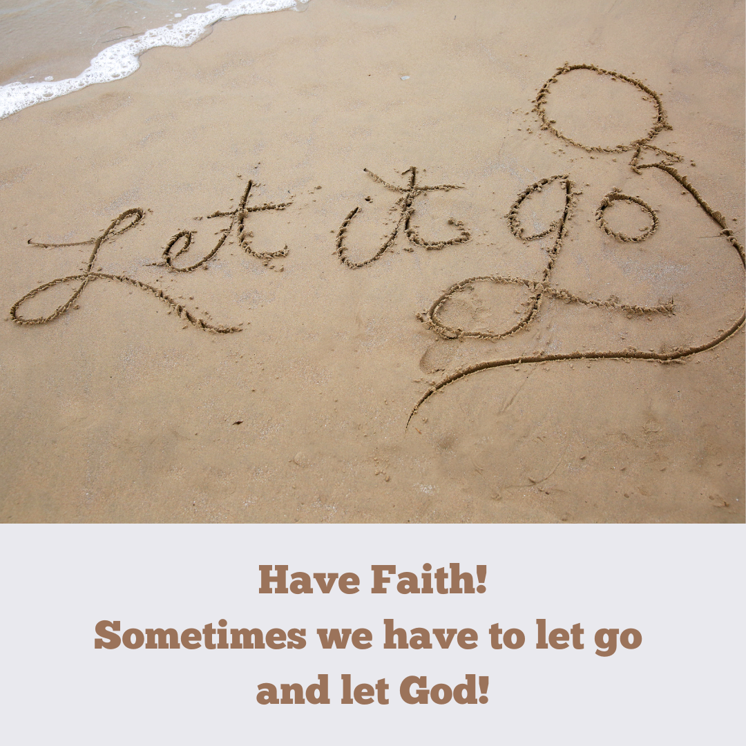 Letting Go of Control…