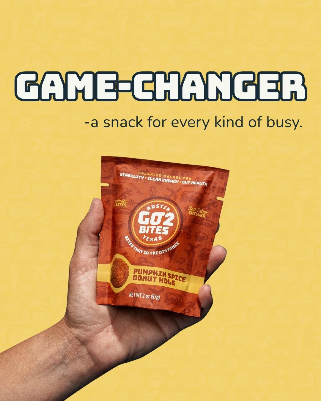 Behind every Go2Bite is a lineup of real ingredients designed for stable, sustained energy. 

Because fueling your day should never mean compromising your health😉 

#atx #austintx #healthybodyhealthymind #healthysnacks #healthyliving #nature #advent