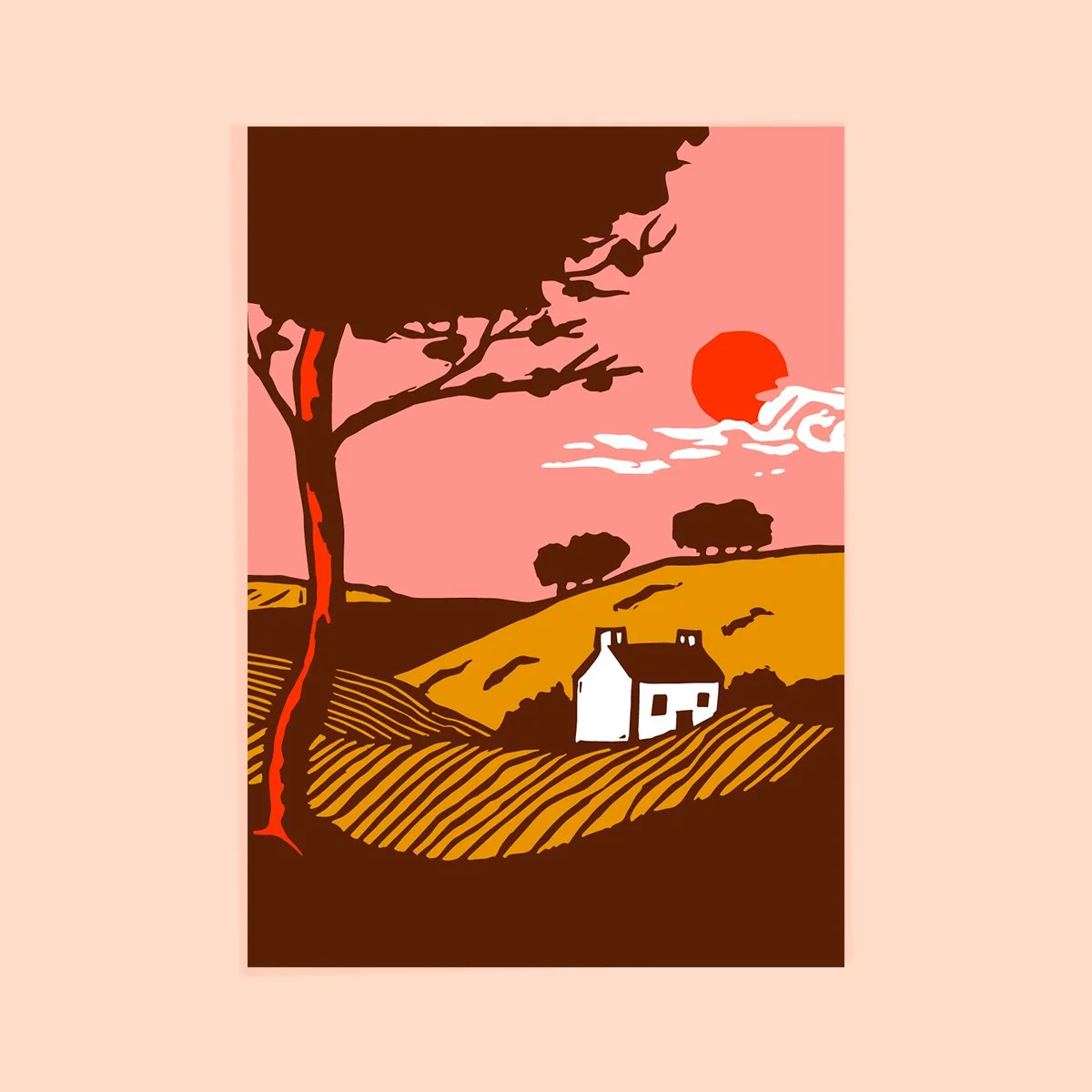 Carte postale vallon