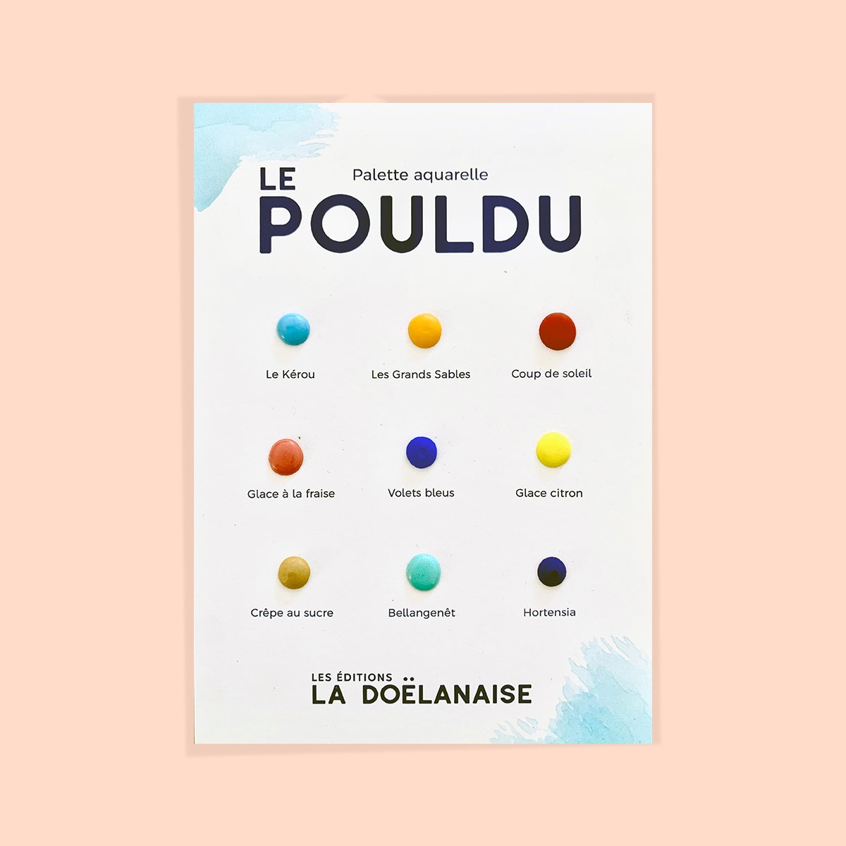 Palette aquarelle Le pouldu