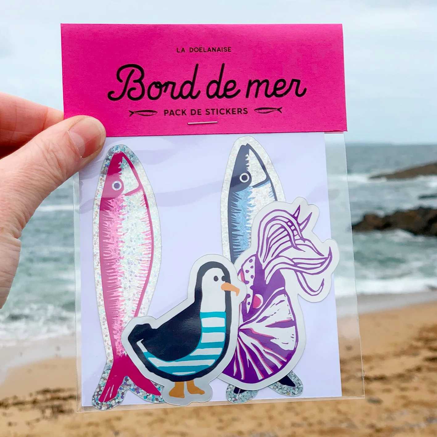 Pack autocollants "Bord de mer"