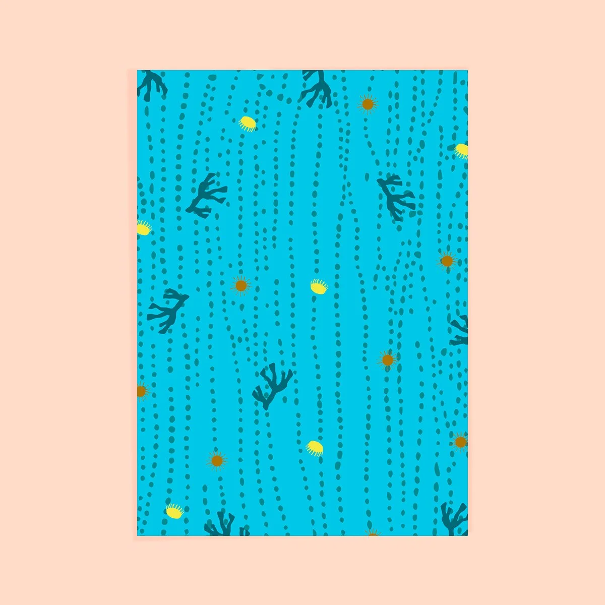 Carte postale bulles