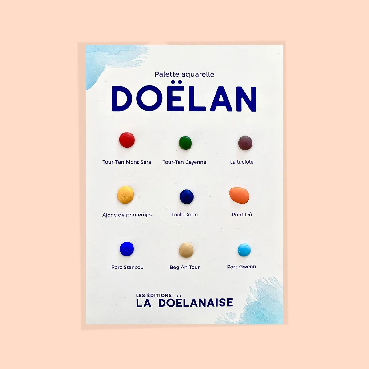 Palette aquarelle Doëlan