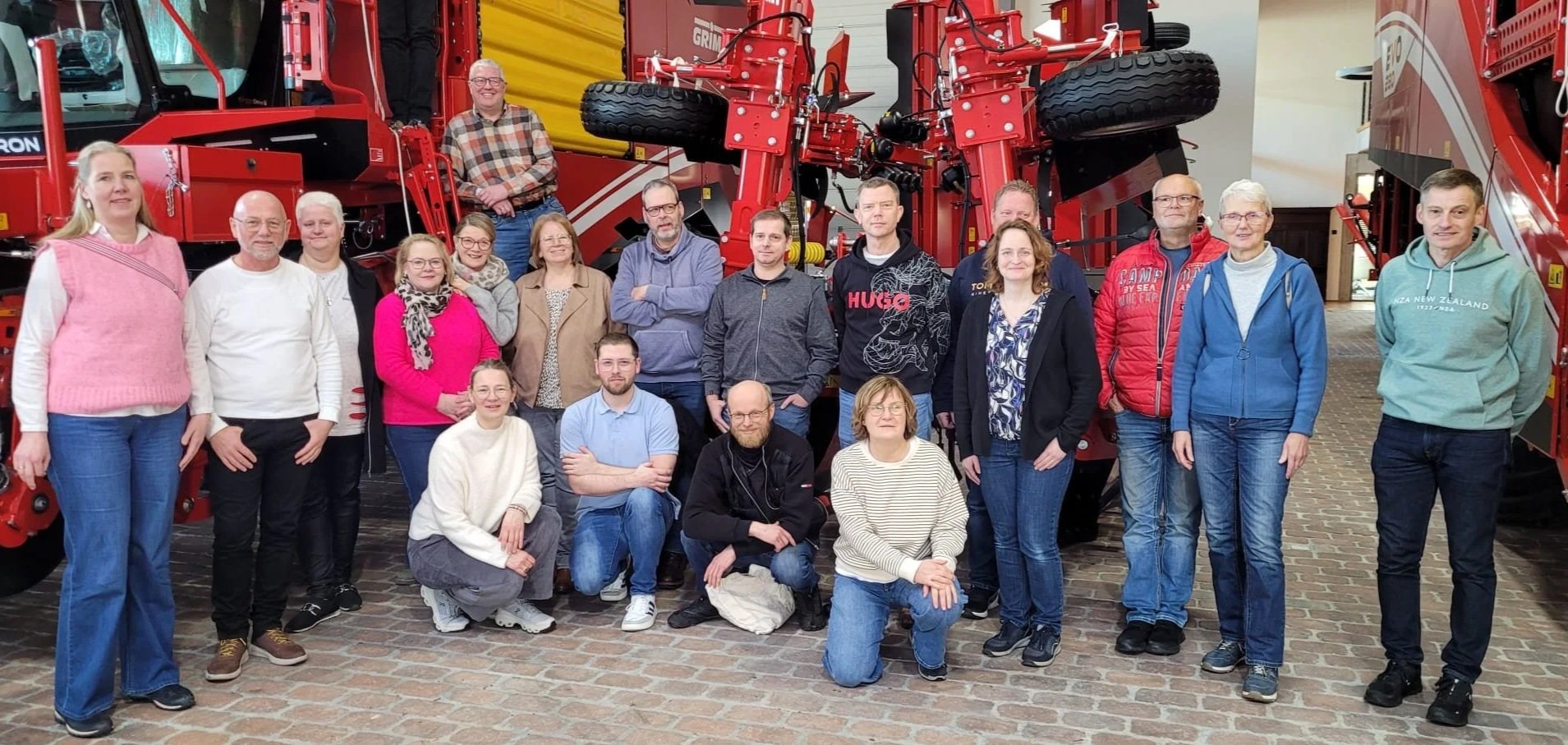 Wintergang bei der Firma Grimme