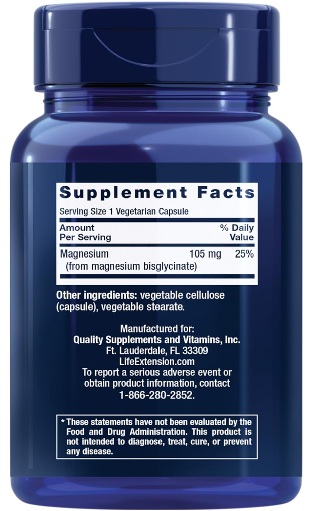 Magnesium Glycinate Problematic for Slow COMT?