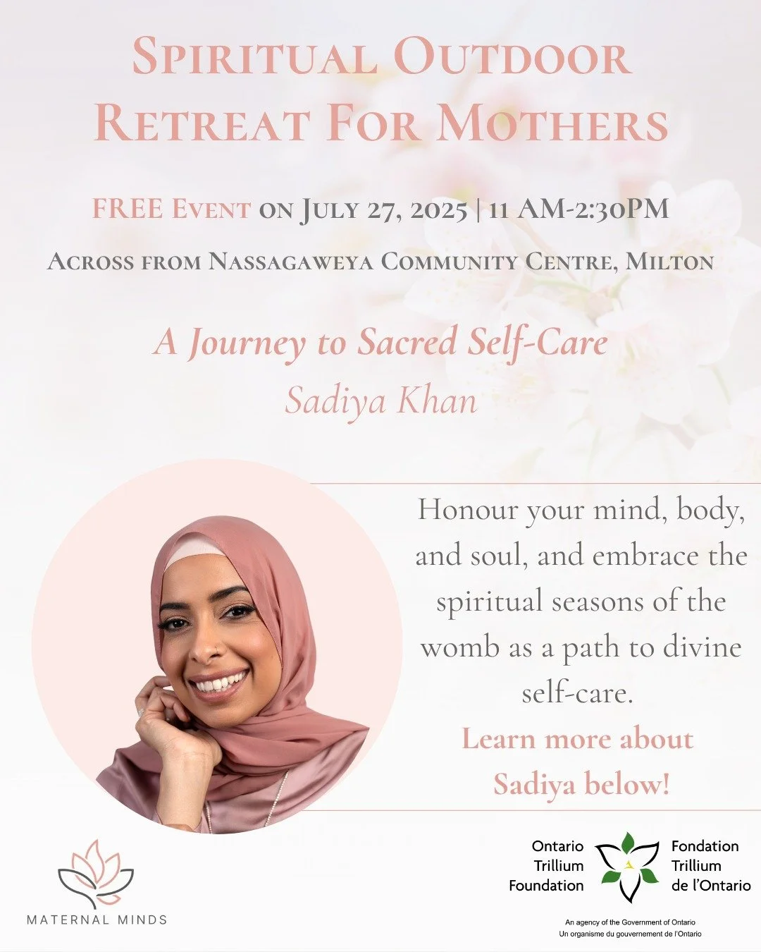 𝗠𝗲𝗲𝘁 𝘁𝗵𝗲 𝗳𝗮𝗰𝗶𝗹𝗶𝘁𝗮𝘁𝗼𝗿𝘀 𝗳𝗼𝗿 𝗼𝘂𝗿 𝗯𝗿𝗲𝗮𝗸𝗼𝘂𝘁 𝘀𝗲𝘀𝘀𝗶𝗼𝗻𝘀!

Sadiya has been counselling and supporting people in their interpersonal relationship struggles for over 15 years. Her vision incorporates the infusion of move