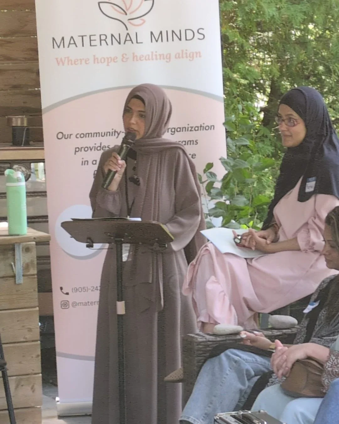 Alhamdulillah, our 𝐒𝐩𝐢𝐫𝐢𝐭𝐮𝐚𝐥 𝐎𝐮𝐭𝐝𝐨𝐨𝐫 𝐑𝐞𝐭𝐫𝐞𝐚𝐭 brought Muslim mothers together for a beautiful day of healing, reflection, and restoration.

Through guided breakout sessions, we practiced tools for emotional regulation, spiritual
