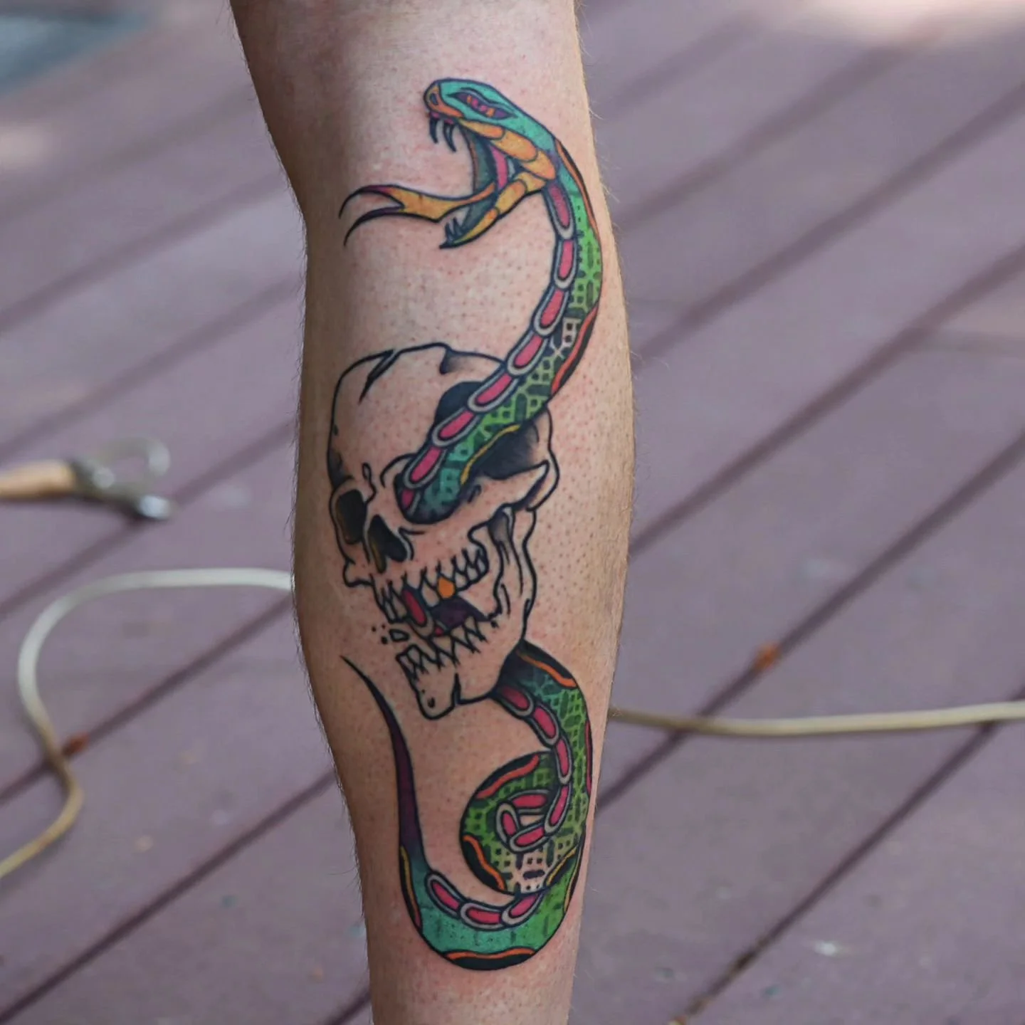Tattoo by @haynestattoos text the shop to book! #psychedelictattoo #trippytattoo #snaketattoo #Tattoo #TattooArt #TattooArtist #Inked #TattooDesign #Tattooed #TattoosOfInstagram #TattooLover #TattooIdeas #TattooLife #TattooInk #BodyArt #TattooStudio 