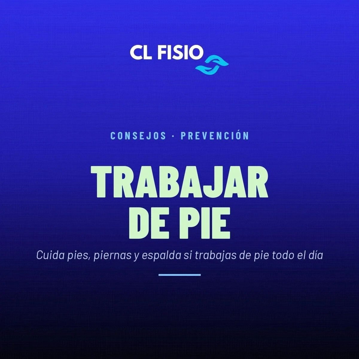 Trabajar de pie todo el día: cómo cuidar pies, piernas y espalda