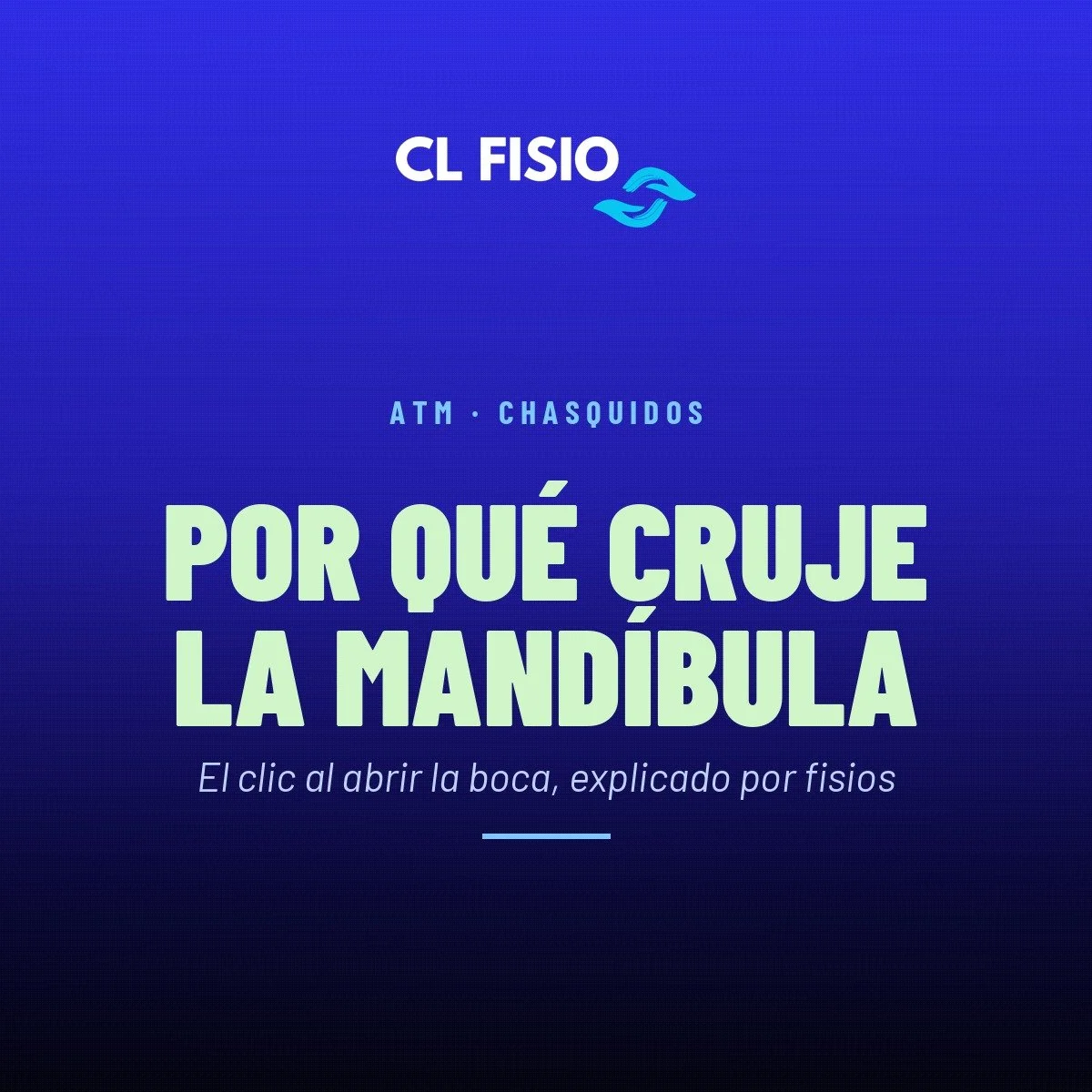 Por qué cruje la mandíbula al abrir la boca (y cuándo preocuparte)