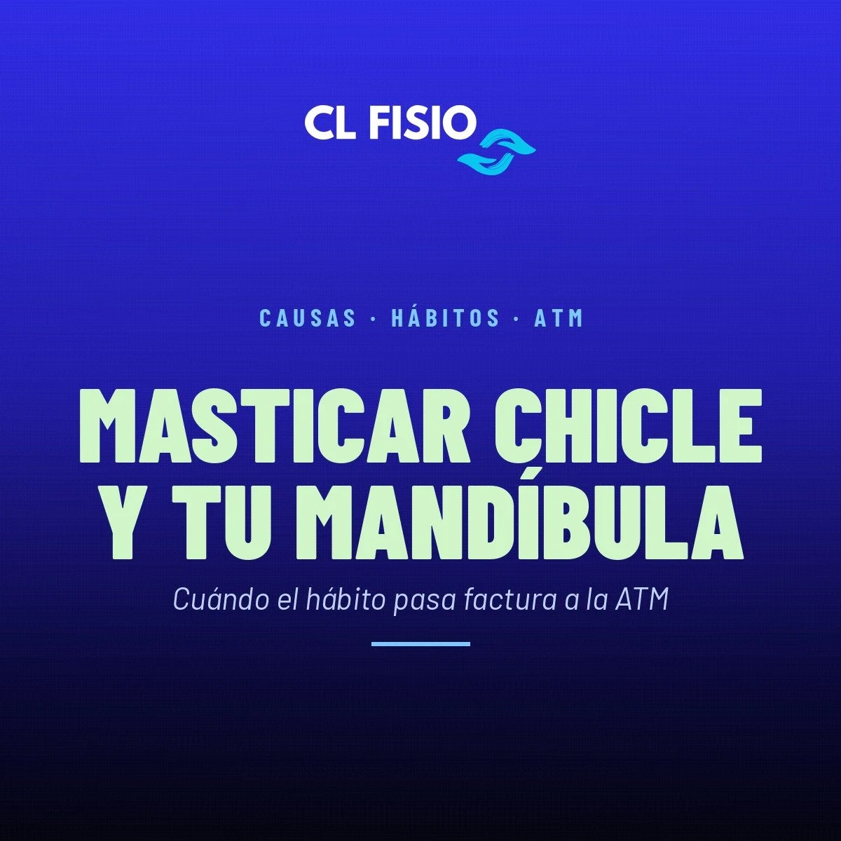 Masticar chicle y dolor de mandíbula: cuándo pasa factura a la ATM