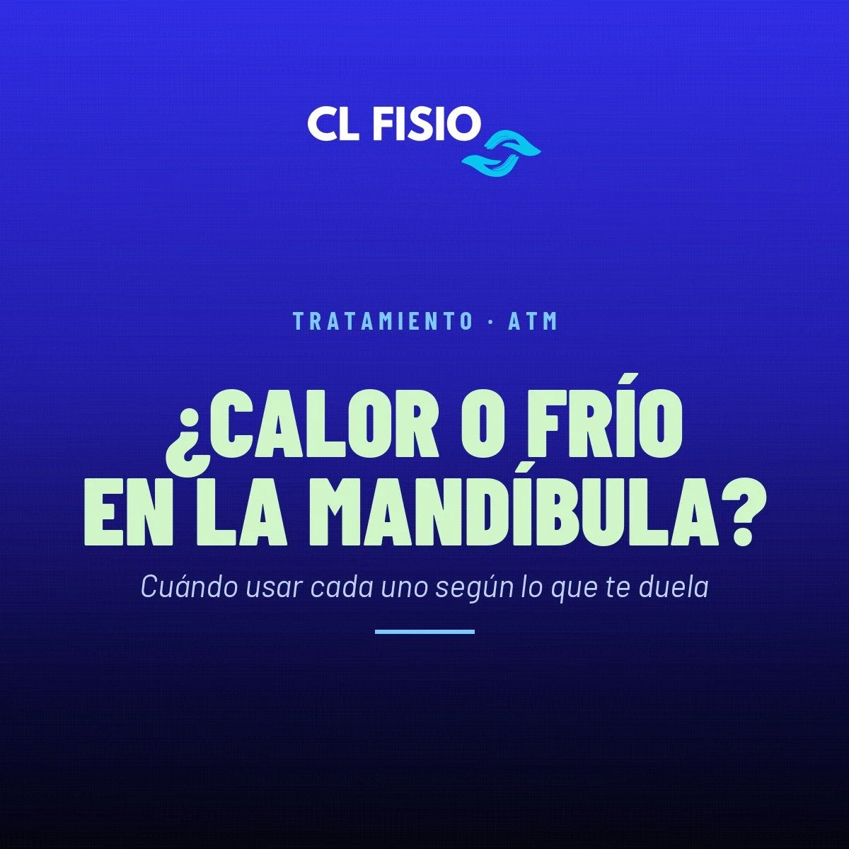 ¿Calor o frío para el dolor de mandíbula? Guía clara