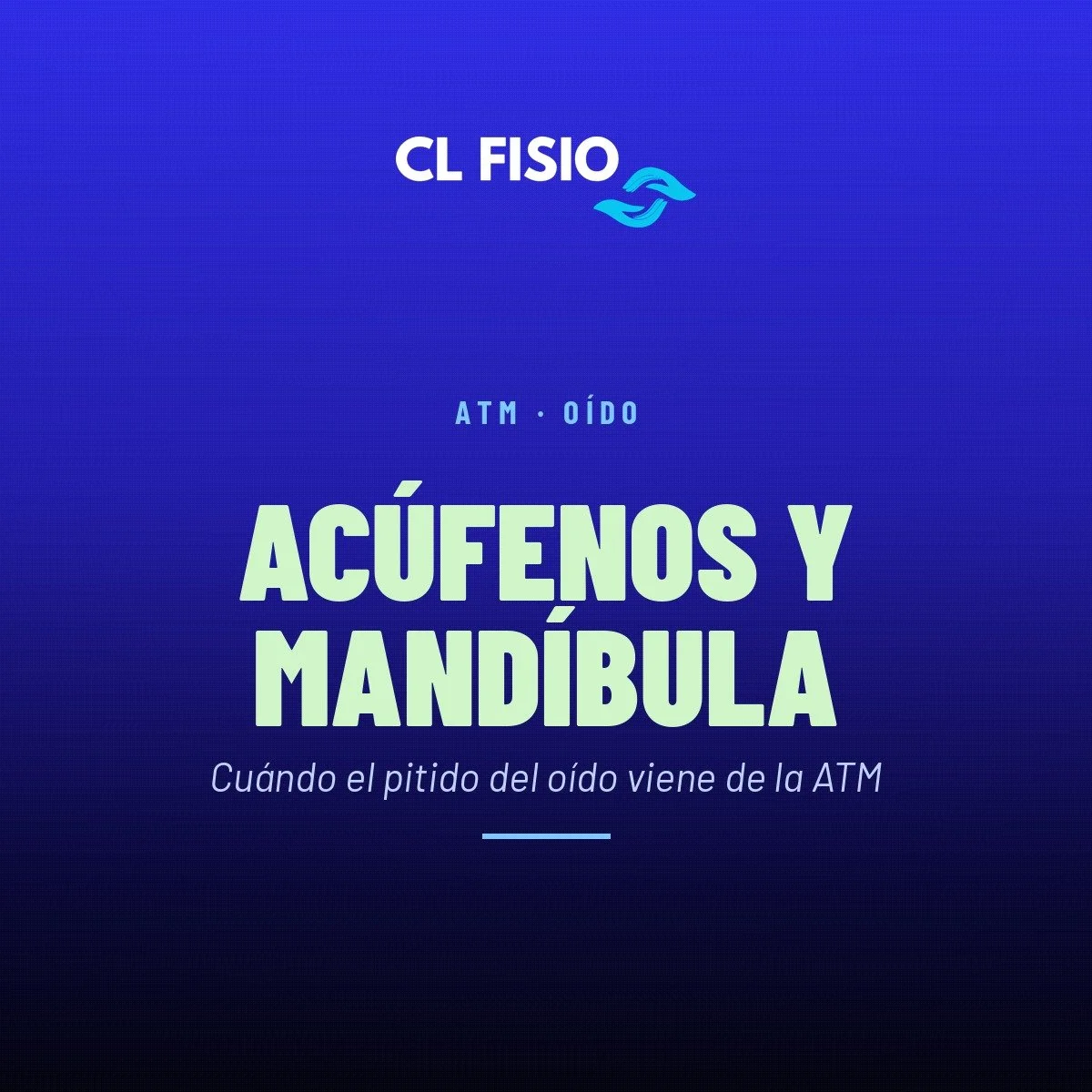 Acúfenos por la mandíbula: cuándo el pitido es la ATM