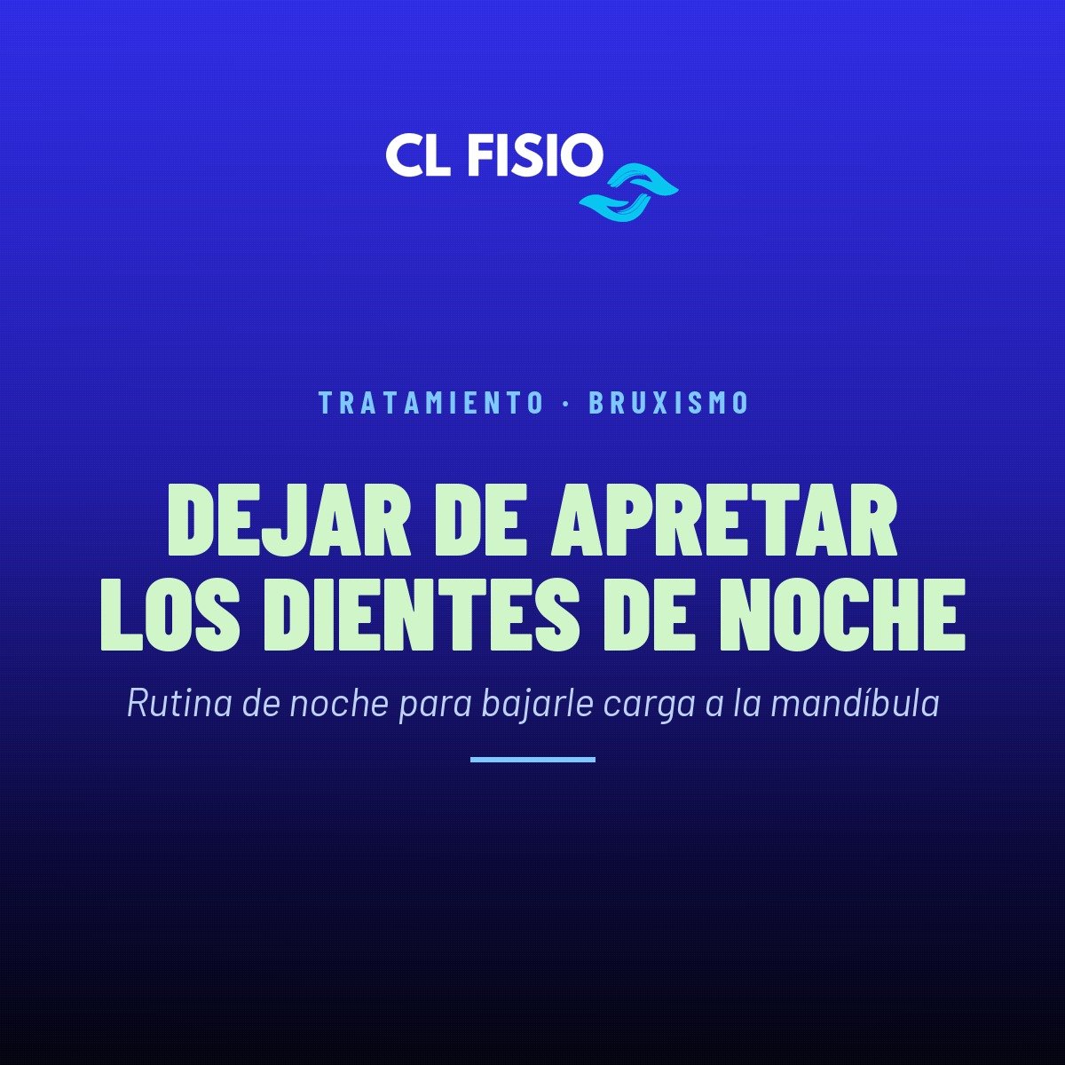 Cómo dejar de apretar los dientes por la noche