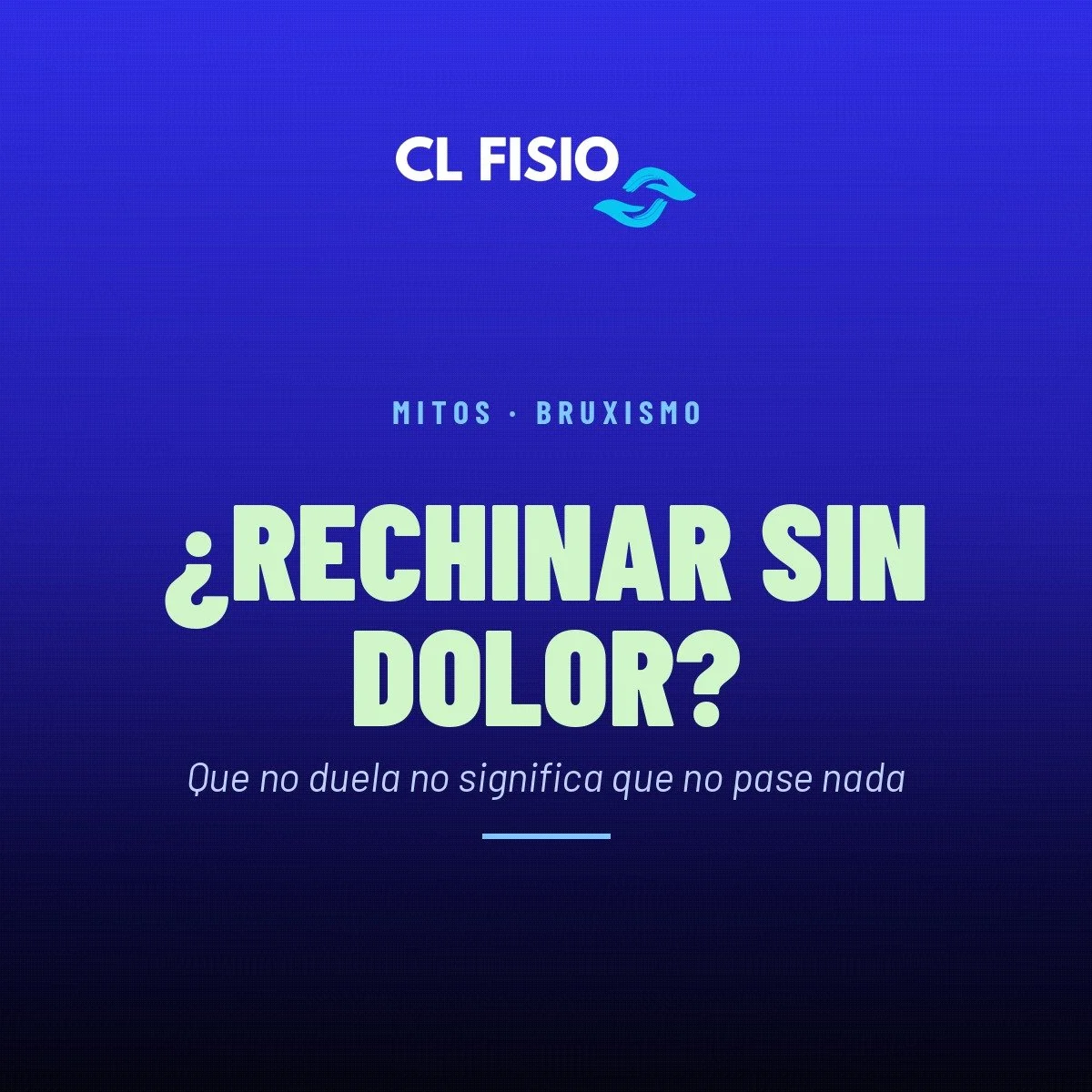 Rechinar los dientes sin dolor: ¿pasa algo?