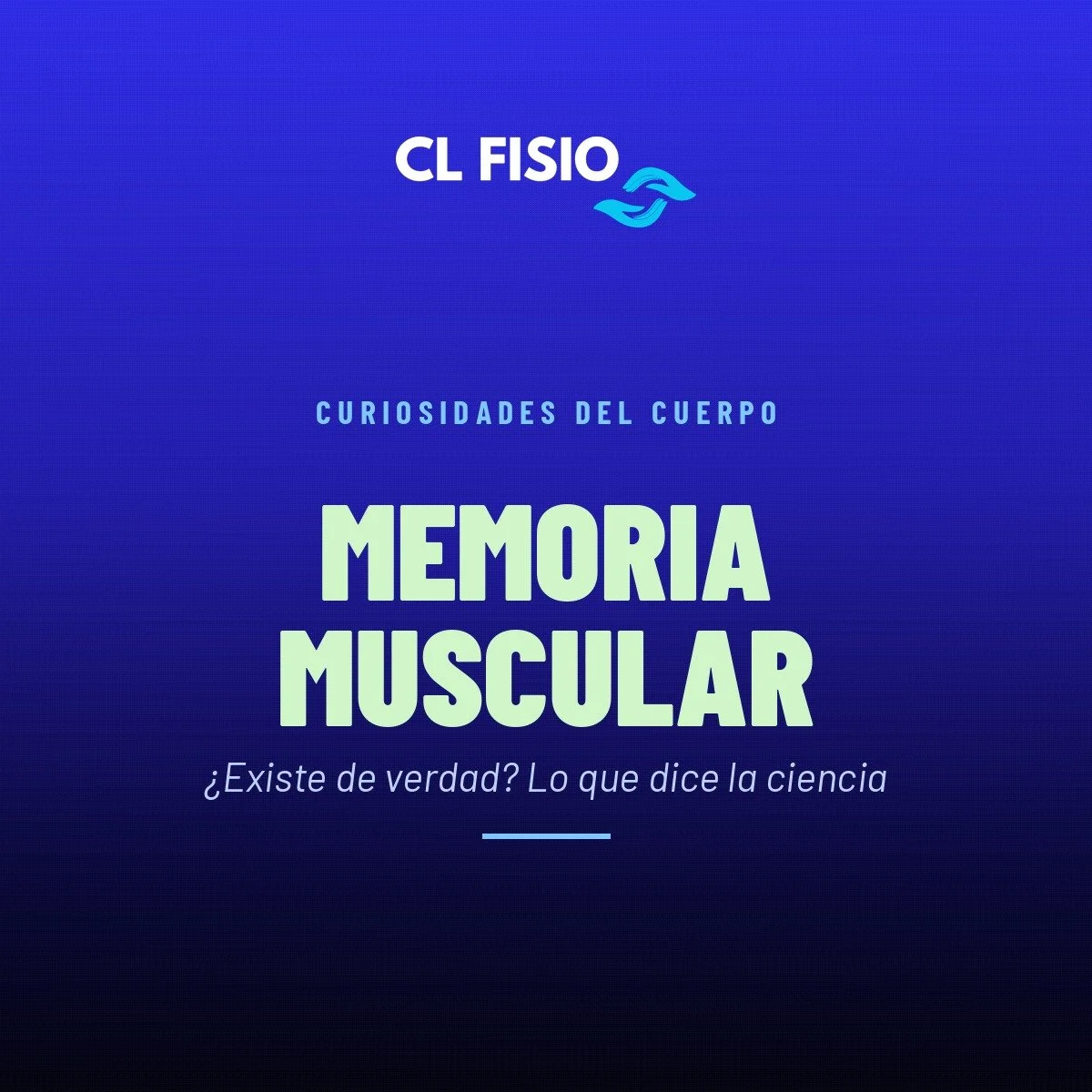 Memoria muscular: ¿existe de verdad o es un mito?
