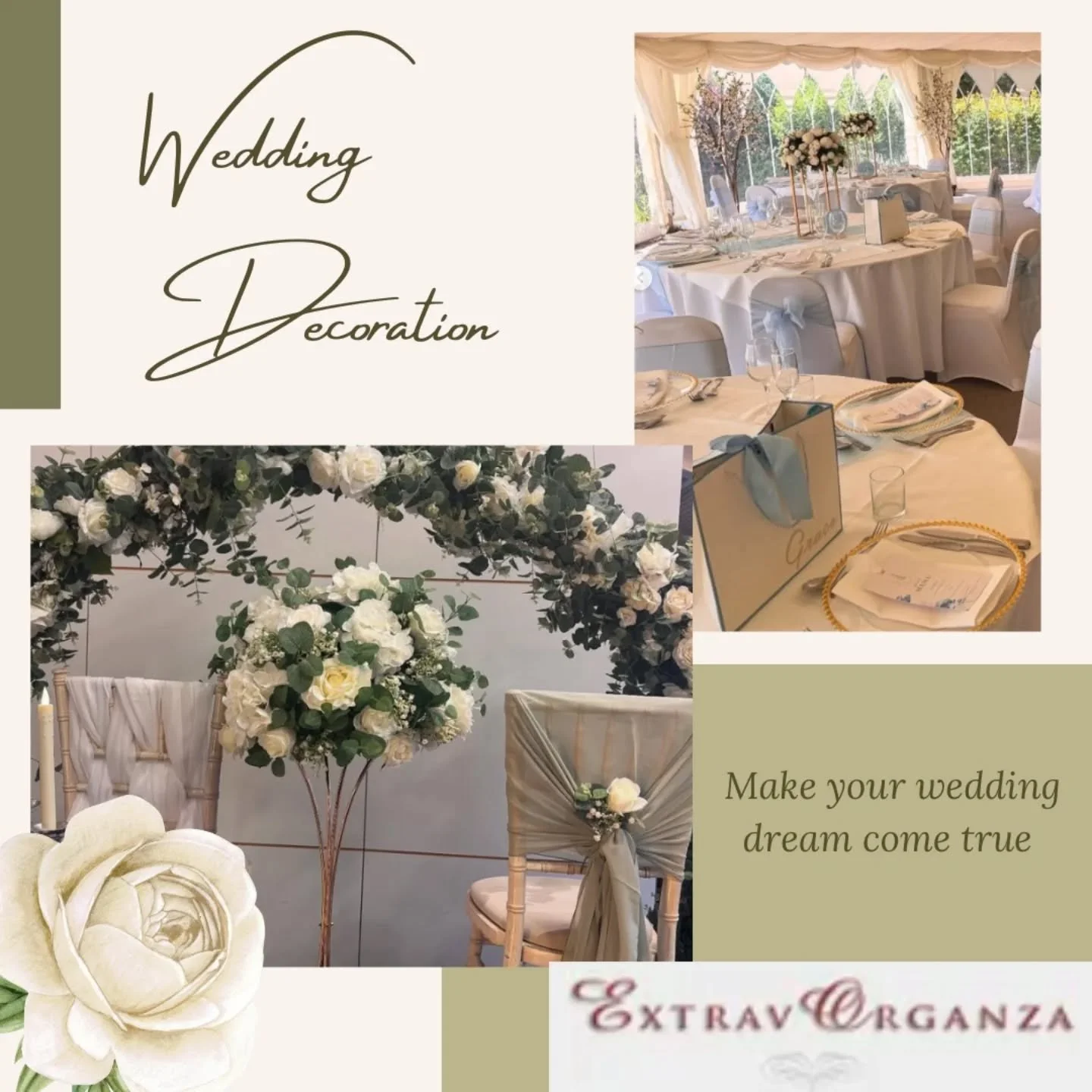 A perfect match 🤍
Hungarian Hall Estate has partnered with Extravorganza to offer stunning wedding decoration packages, thoughtfully designed to transform your celebration into something truly unforgettable.
Style, elegance, and ease &mdash; all in 