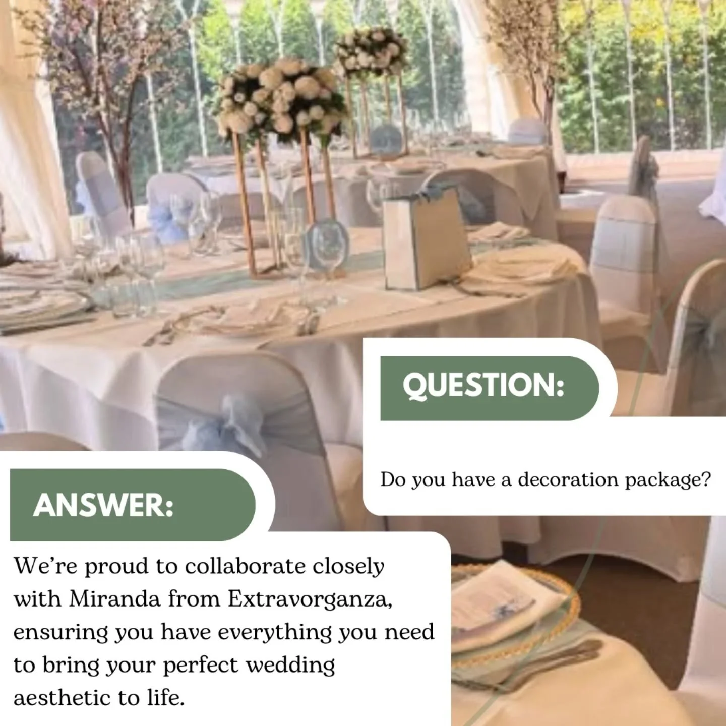 We work closely with Miranda from Extravorganza to bring your dream wedding aesthetic to life&nbsp;🤍&nbsp;From the smallest details to the grandest moments, every element is thoughtfully styled to reflect your love story. Together, we ensure you hav