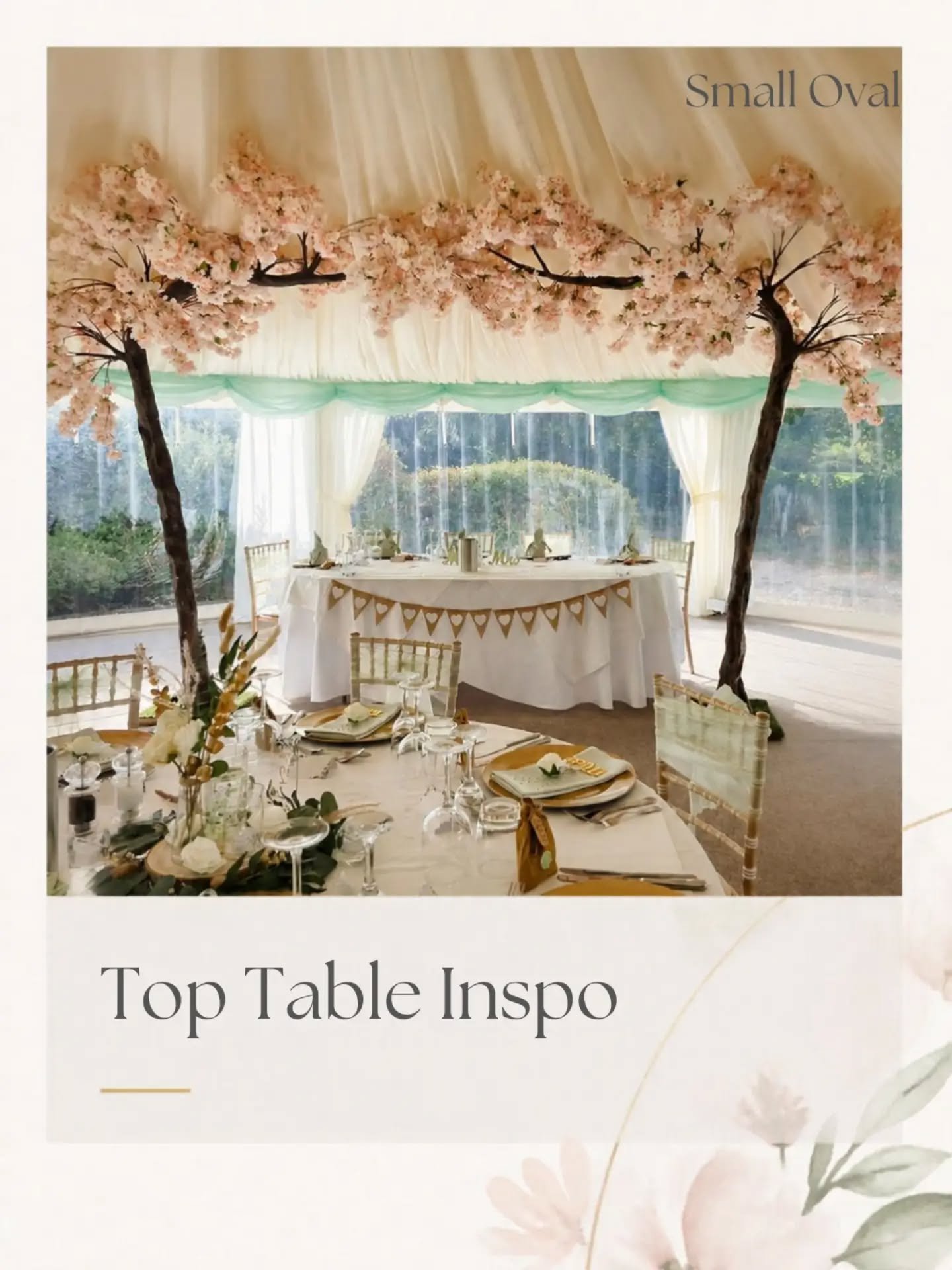 Top table inspiration 🤍

One of the many decisions when planning your wedding breakfast&hellip; what style of top table will you choose?

At Hungarian Hall Estate, you&rsquo;re not restricted to the traditional long top table. Over the years we&rsqu