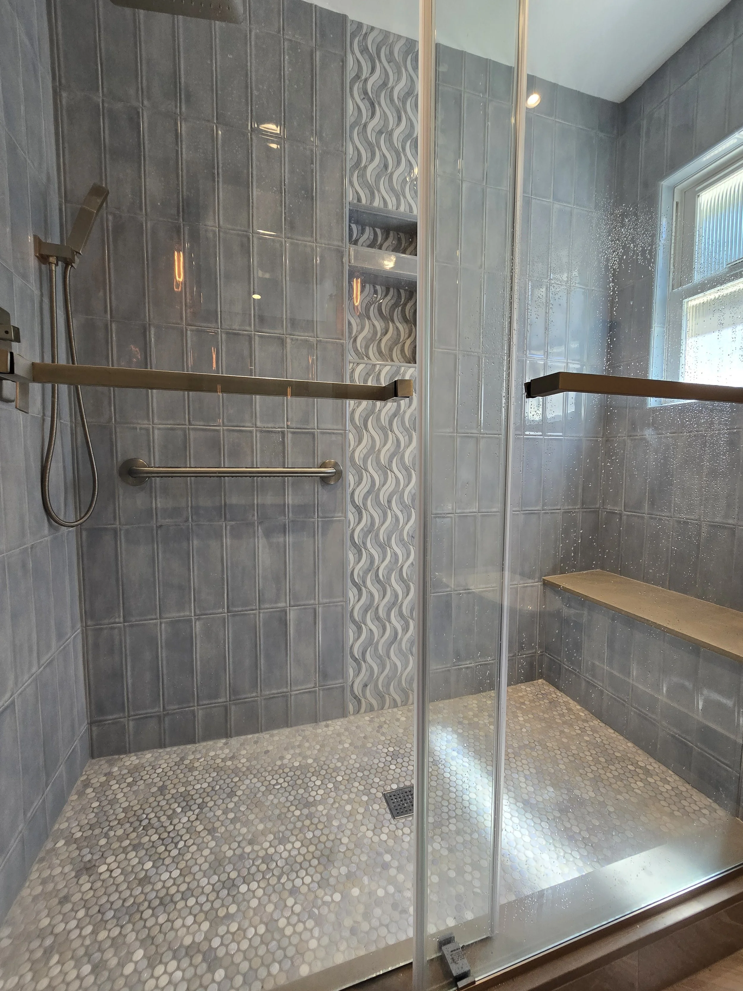 Bathroom Shower Remodel | Basil Construction