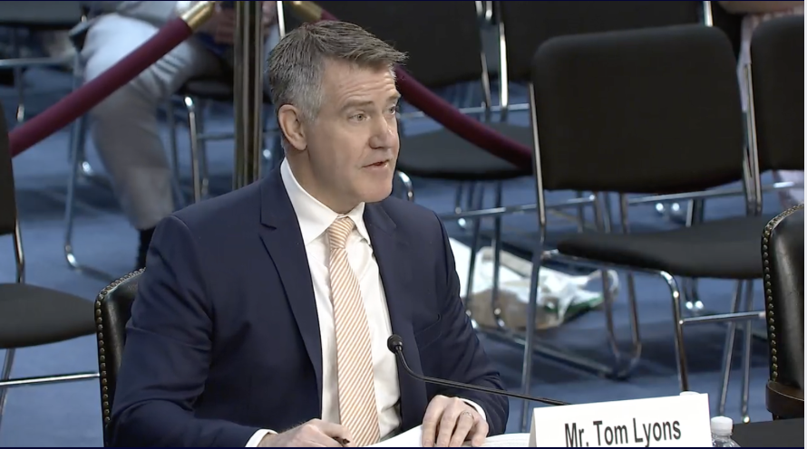 Tom Lyons Testifies for the House Committee on Small Business