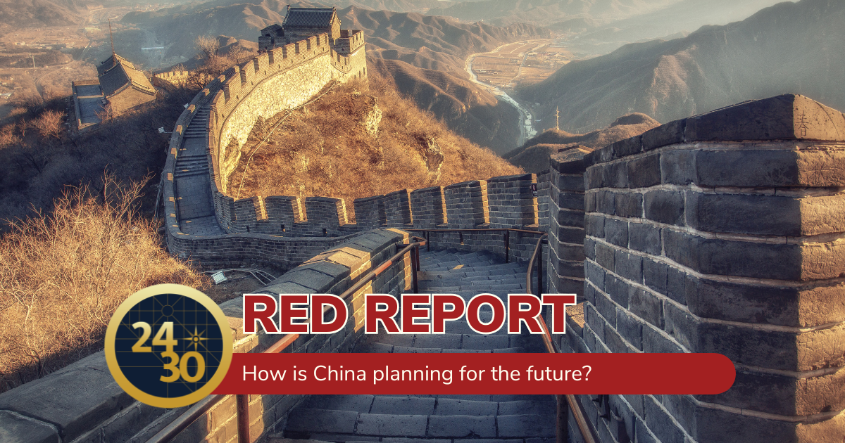 How is China planning for the future?