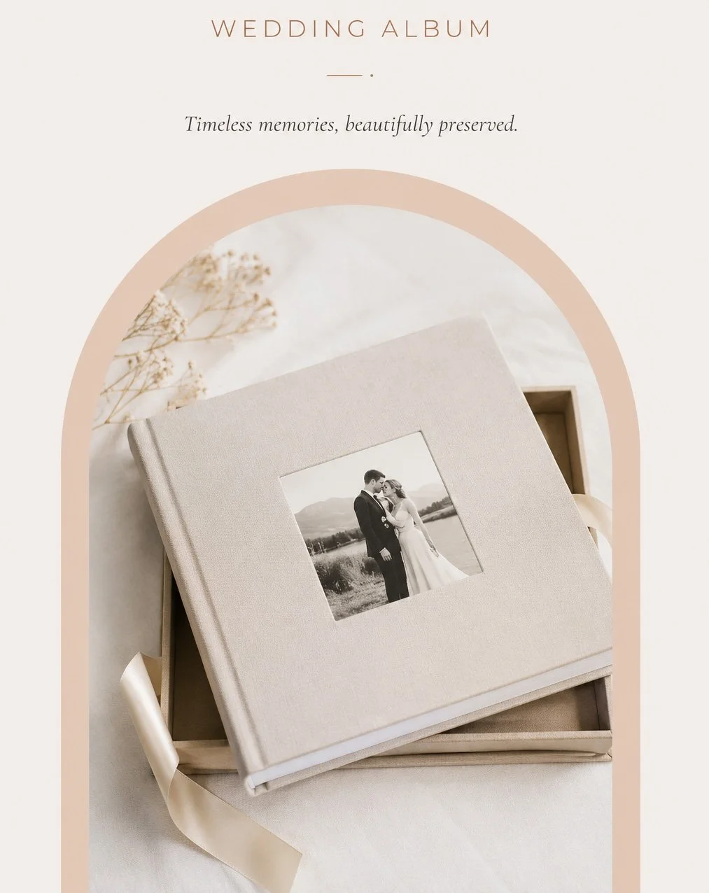 WEDDING ALBUM 15X10, 40 pages (140 pictures)