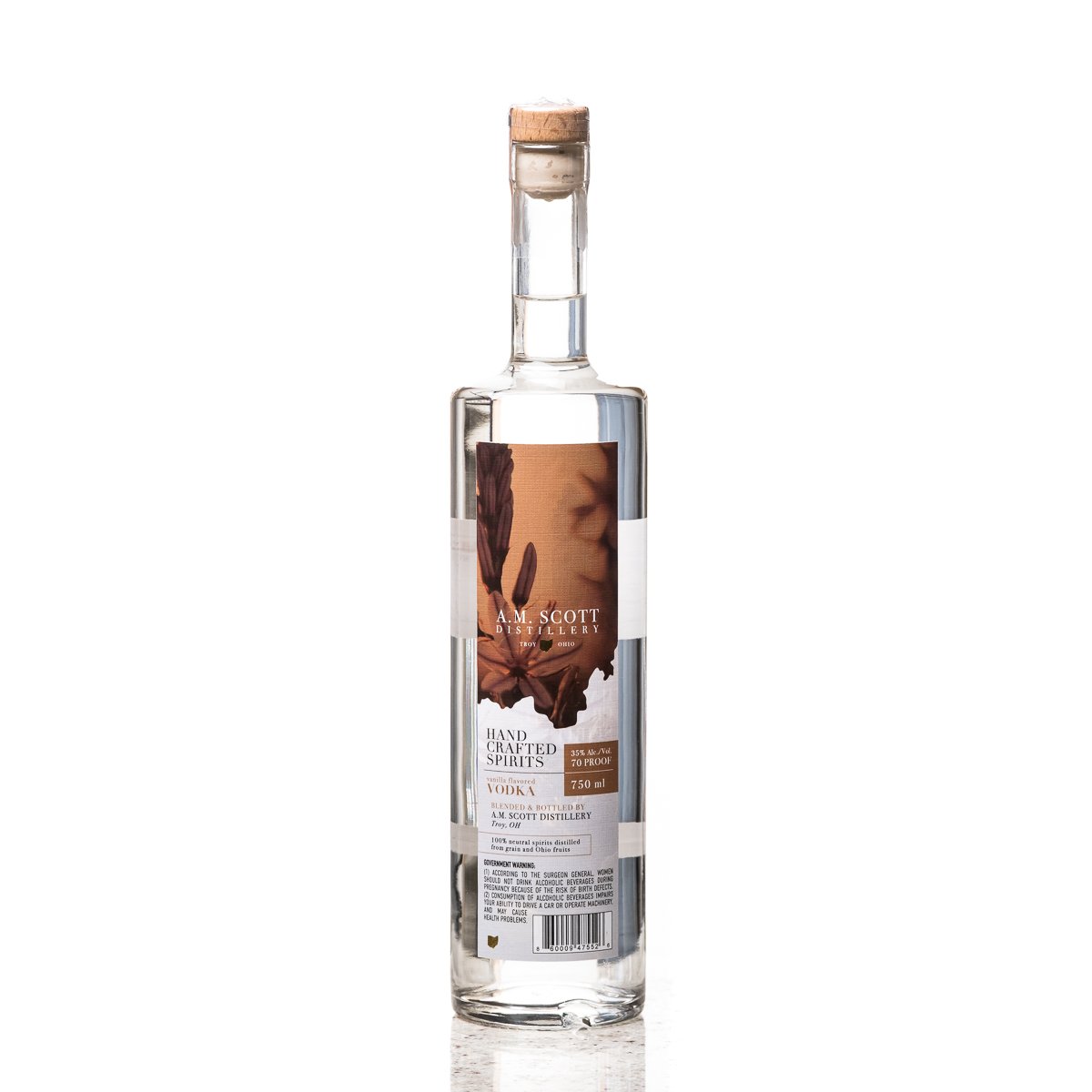 SixTimes Distilled Vodka — A.M. Scott Distillery