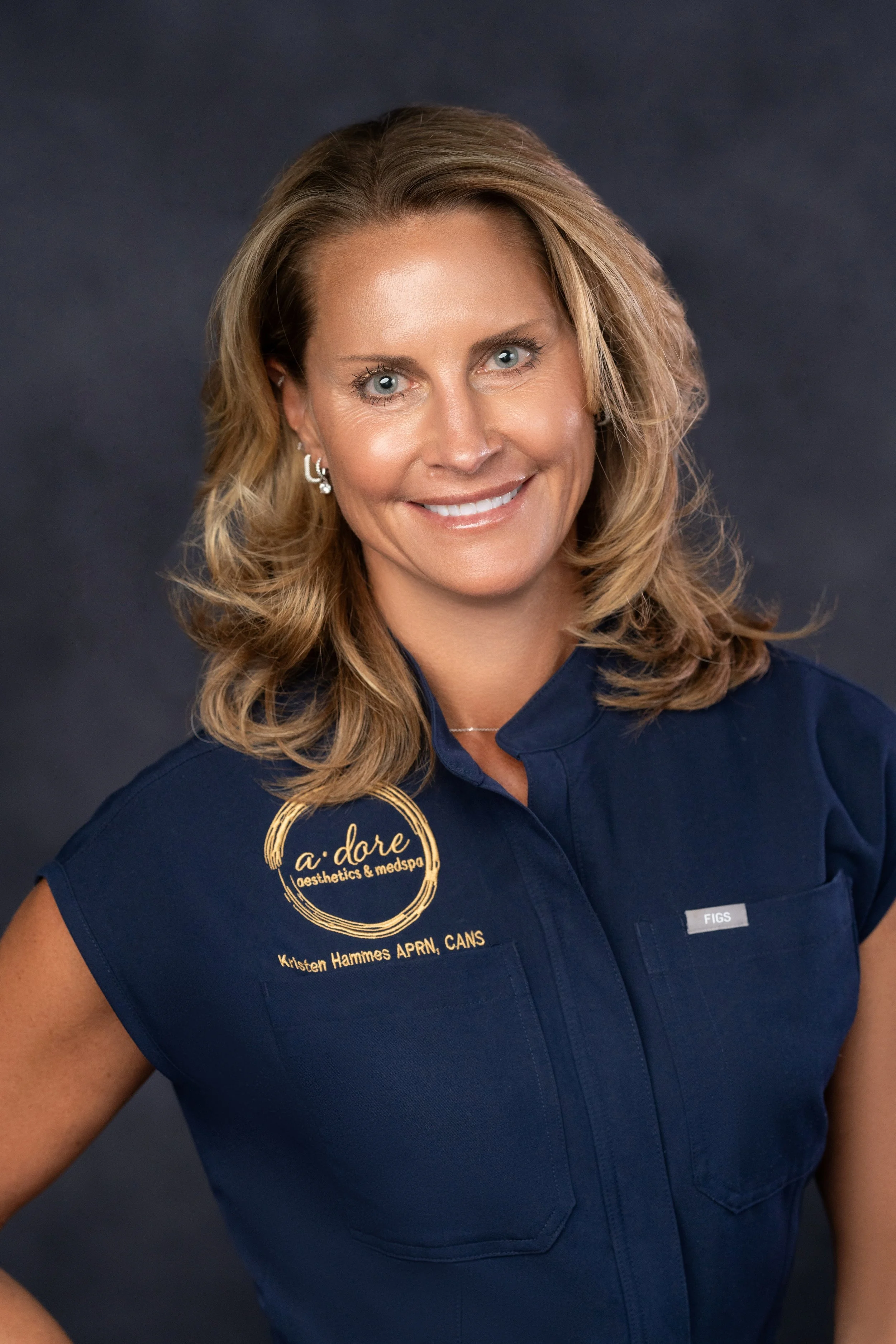 Kristen Hammes APRN, CANS, co-owner of a.dore aesthetics & medspa in Elkhorn serving Omaha