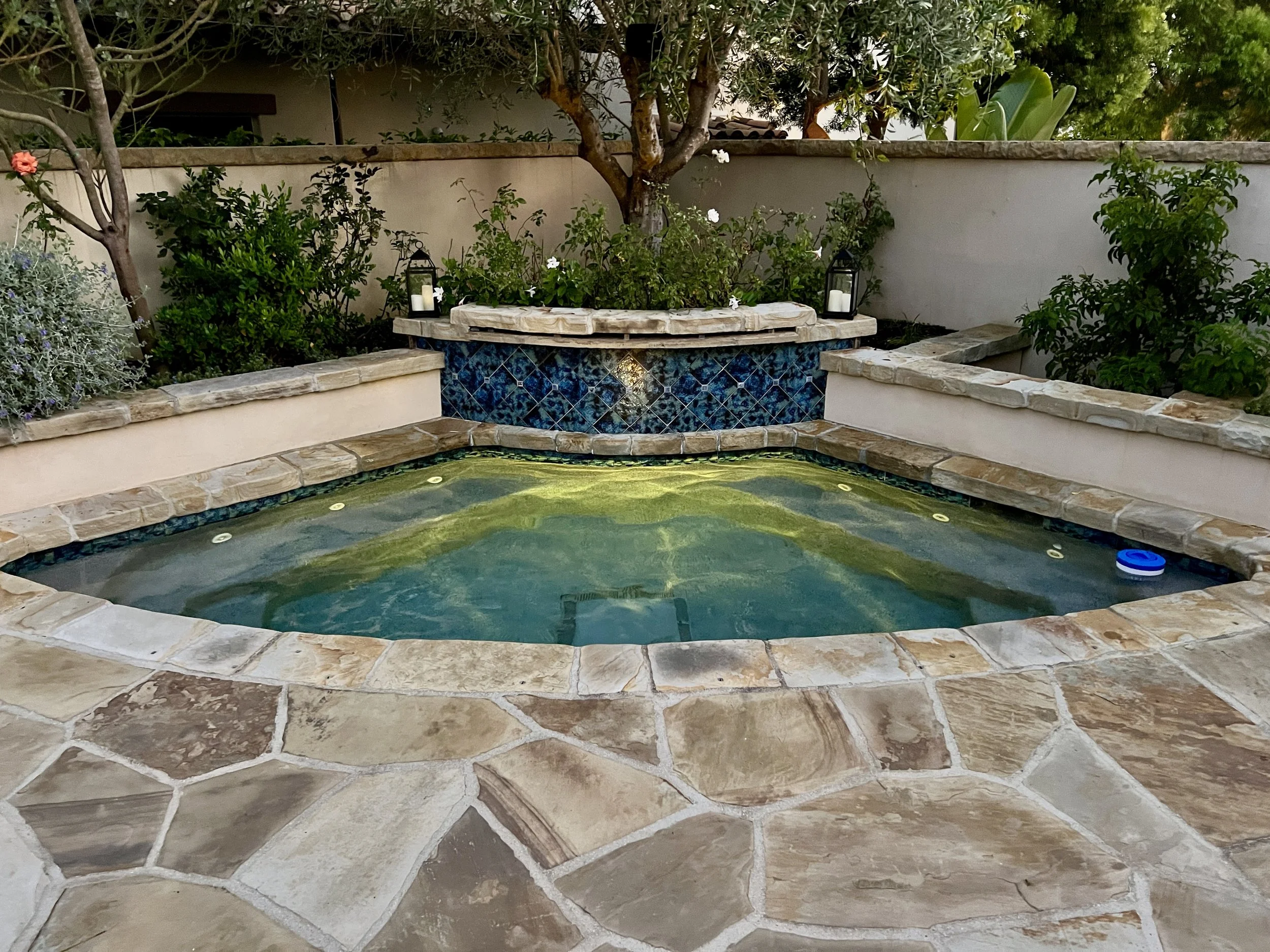 Beautiful inground wading pool service in Goleta.
