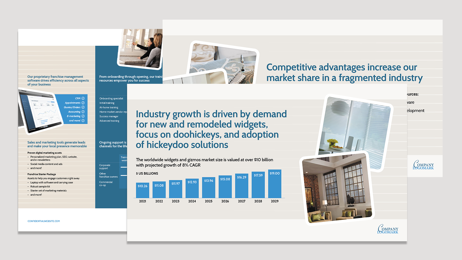 Corporate: marketing materials refresh & alignment