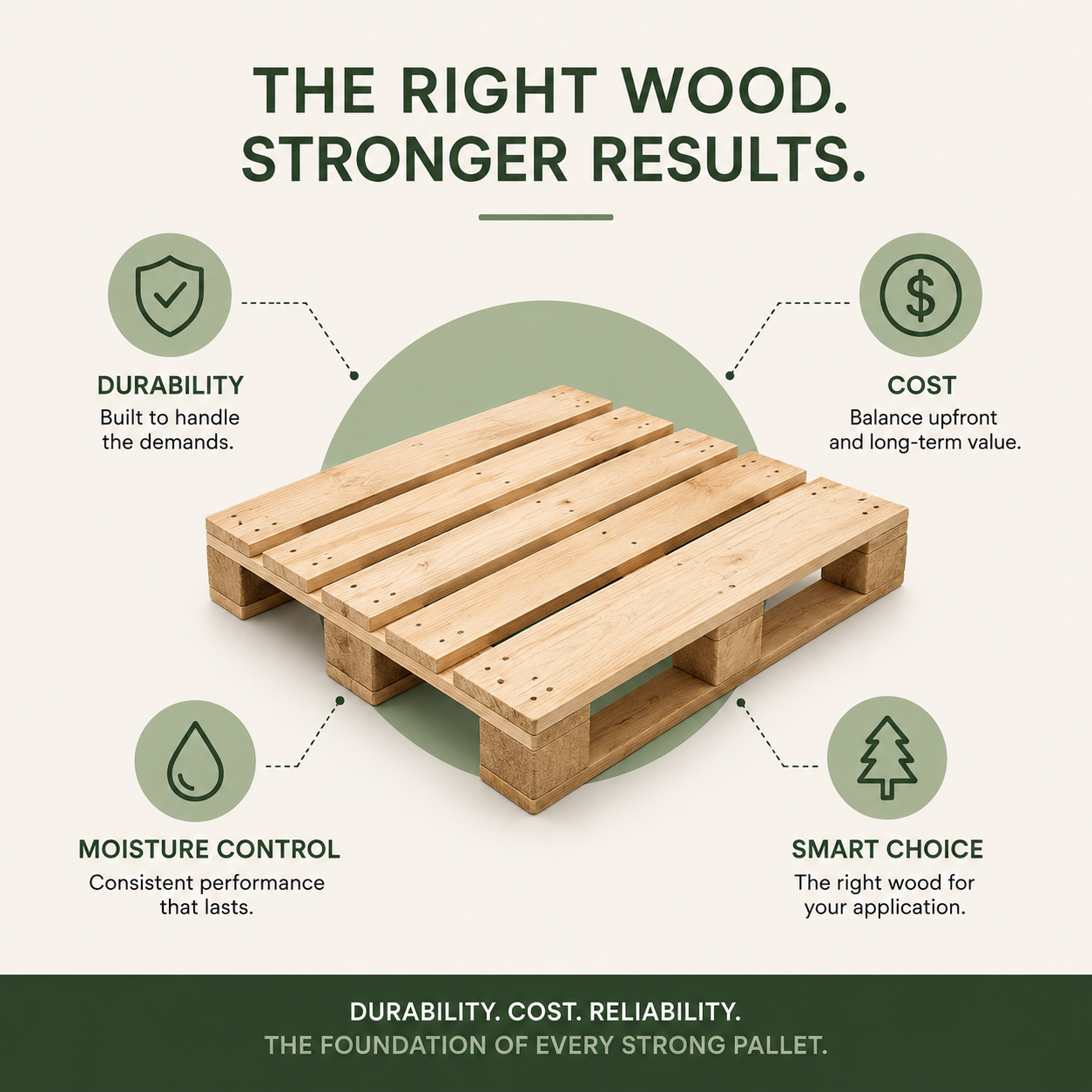 Choosing the Right Bulk Wood for Pallets: Durability and Cost Considerations