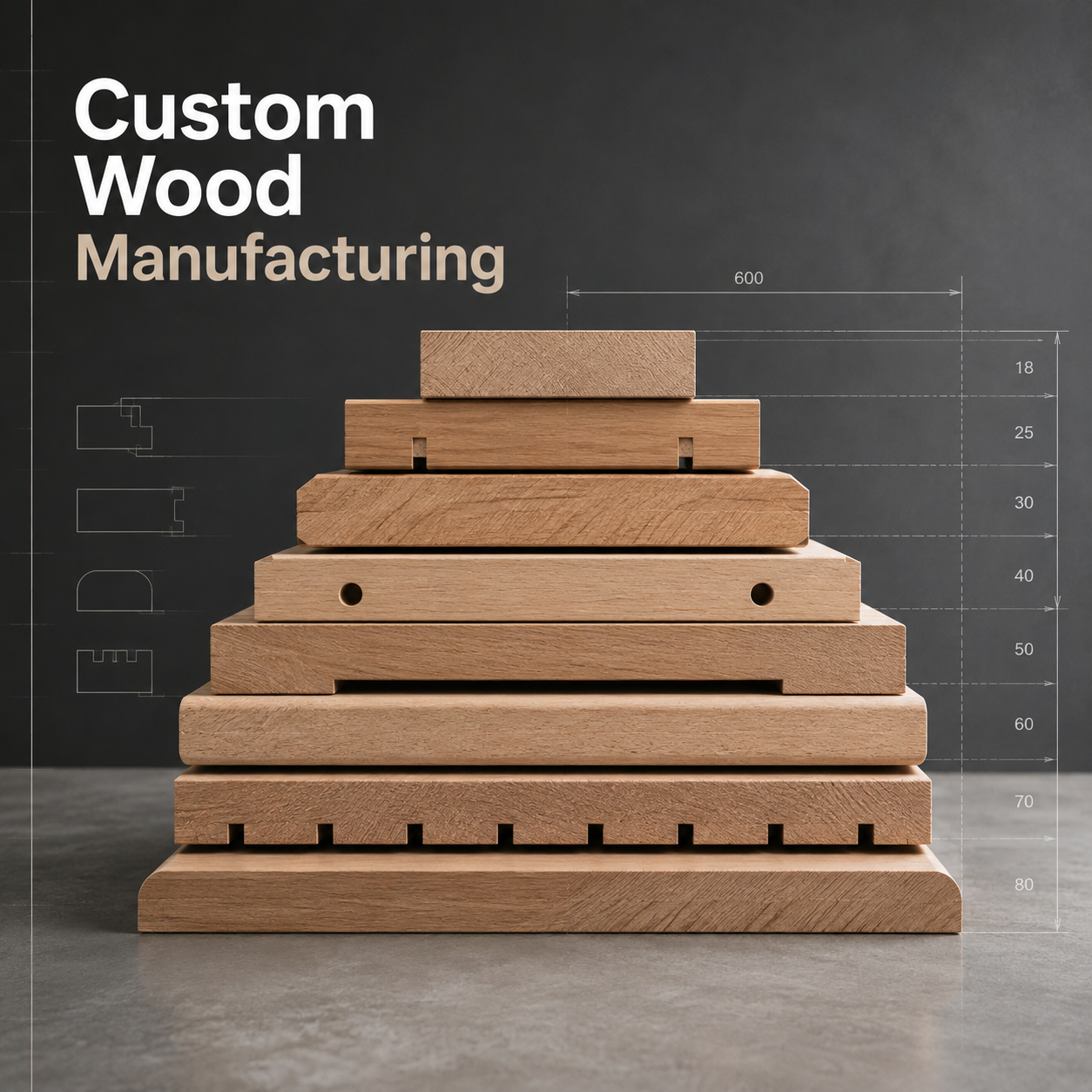 Custom Wood Manufacturing: Tailoring Industrial Wood to Your Specifications