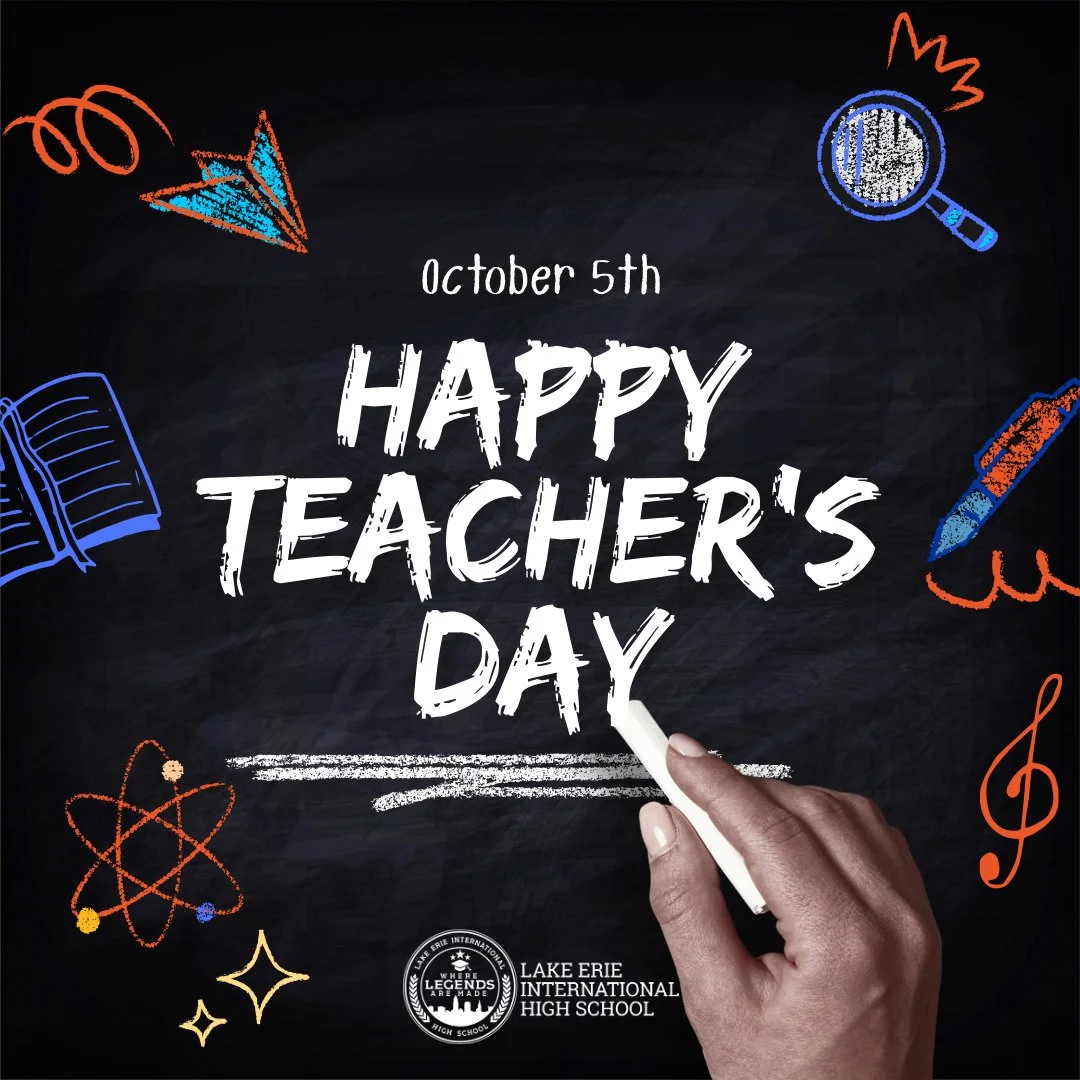 Teachers are the heart of our school community. On World Teachers&rsquo; Day, we honor their hard work, care, and commitment to shaping brighter futures.⁠
⁠
#LEIHS #WorldTeachersDay #StudentSuccess
