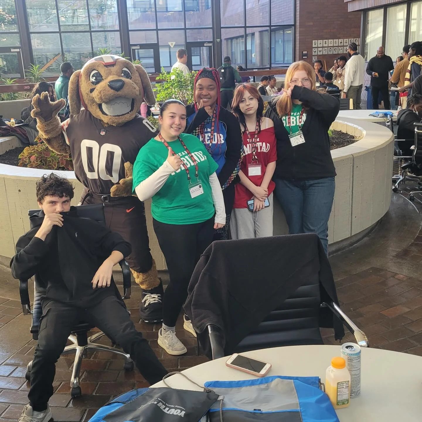 Our Legends, along with hundreds of other students, were on hand to participate in the City of Cleveland Youth Summit event in partnership with the City of Cleveland, Cleveland Metropolitan School District, and the Cleveland Browns. There they learne