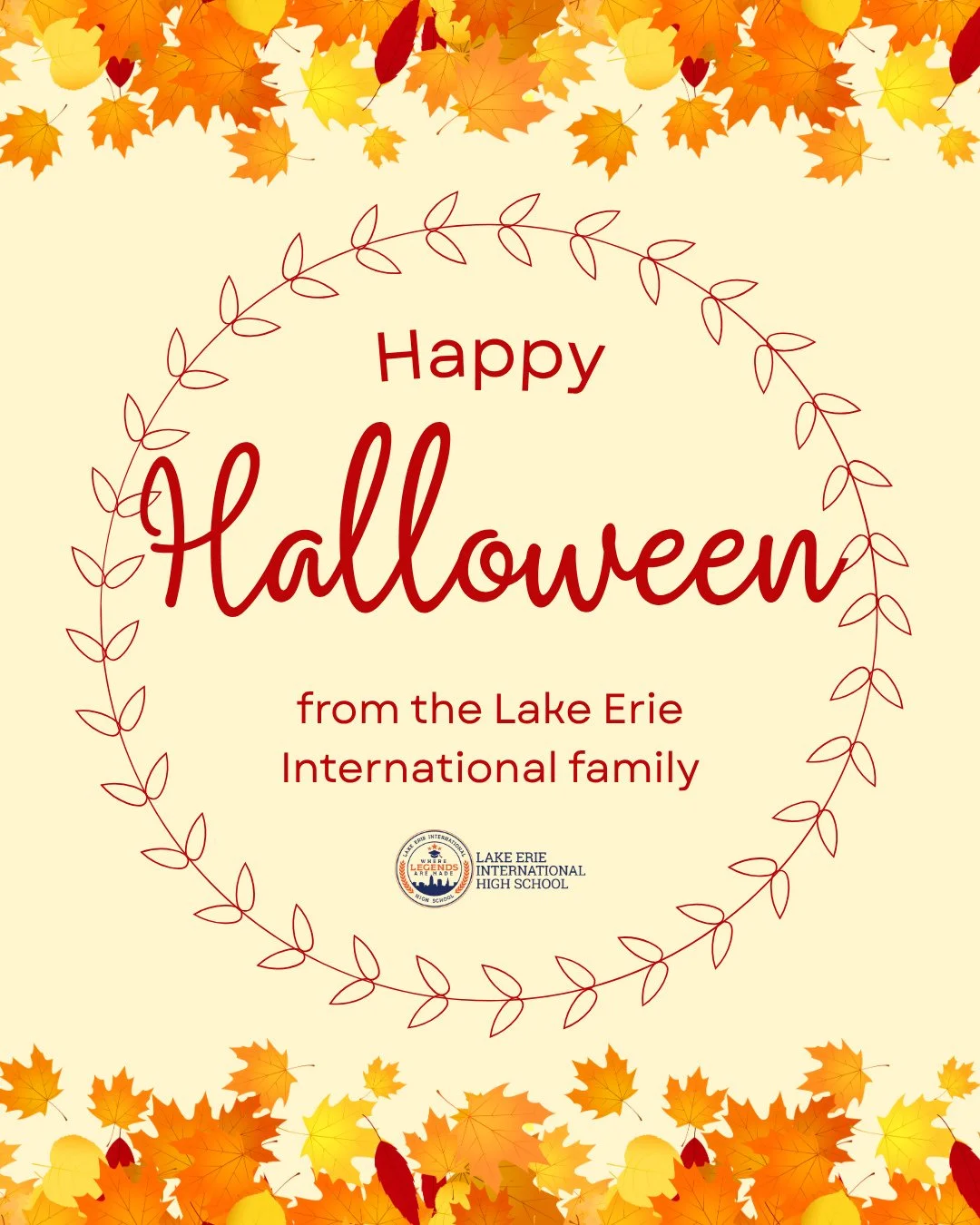 Wishing our students, staff, and families a Happy Halloween! 🕷️ May your night be filled with laughter, candy, and memories that are too sweet to be spooky. 🍭