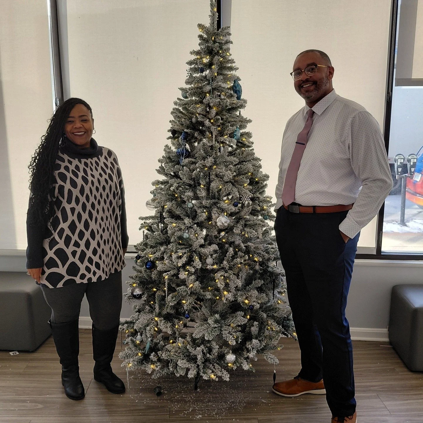 1st day of Winter Fest started today with the decorating of the tree!!!