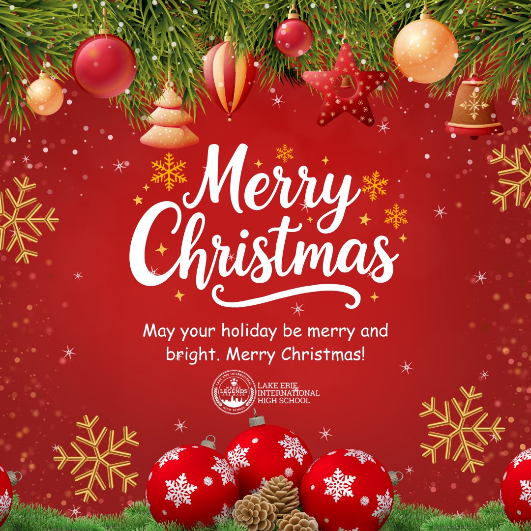 🎄 Merry Christmas from Lake Erie International! Wishing you a wonderful and joyful holiday season.