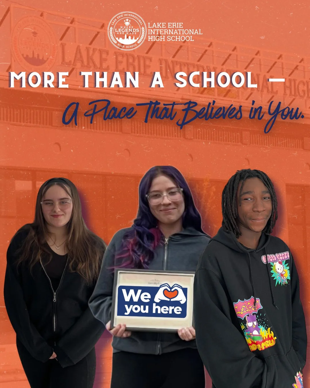 💙 More Than a School &mdash; A Place That Believes in You.⁠
⁠
At LEIHS, we see your potential, we support your goals, and we push you to become the best version of yourself every single day. 🎓✨⁠
⁠
You&rsquo;re not just earning credits here &mdash; 