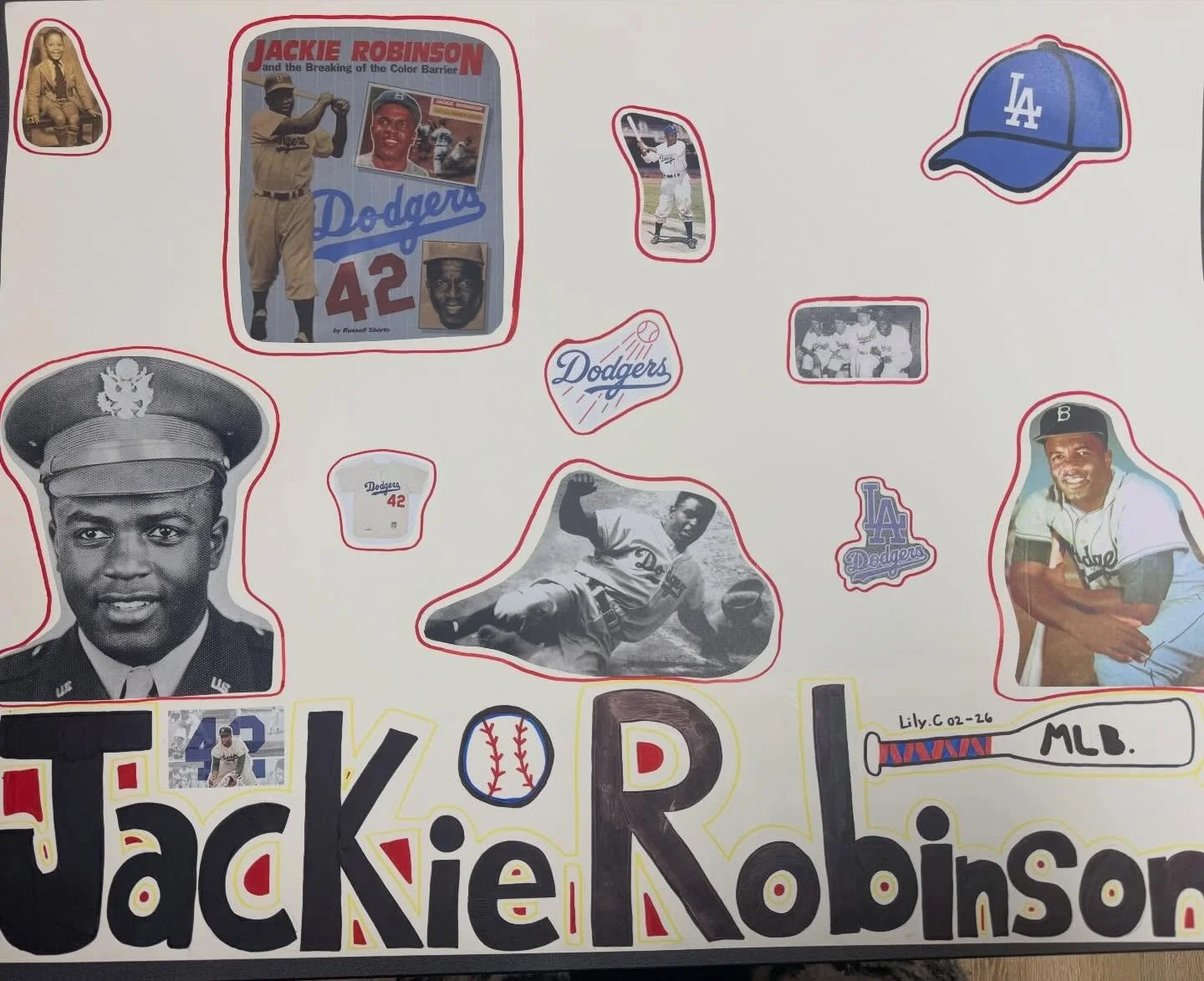 Black History Month Spotlight: Jackie Robinson by Lily C. ⚾

Jackie Robinson was born on January 31, 1919, in Cairo, Georgia. He was the youngest of five children and later became a husband and father of three. He attended the University of Californi