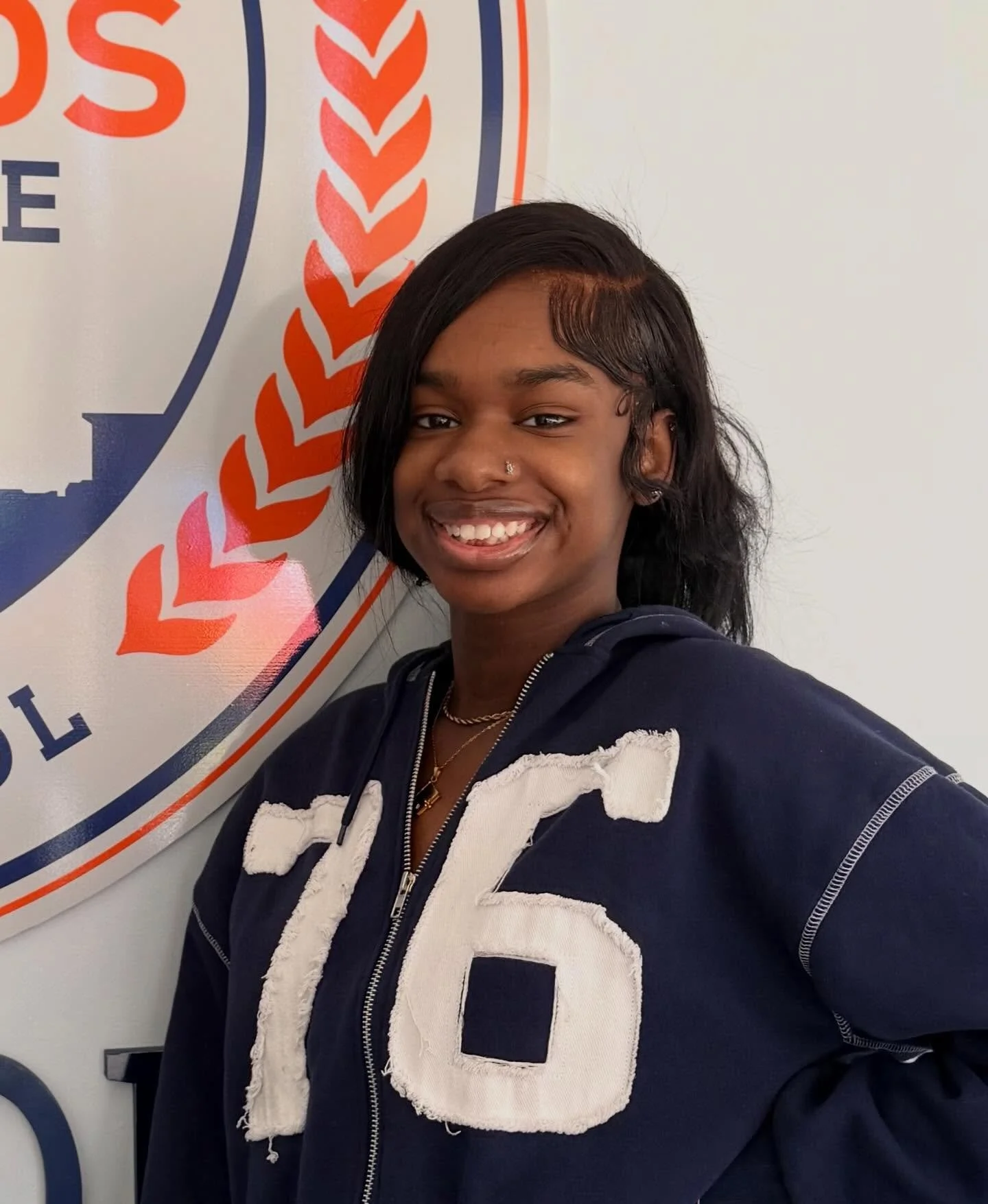 Congratulations, Moriah Randle! Moriah is our newest Student of the Week. She has completed six courses since she began classes here two months ago, participates regularly and is stellar example to her siblings who also attend Lake Erie.