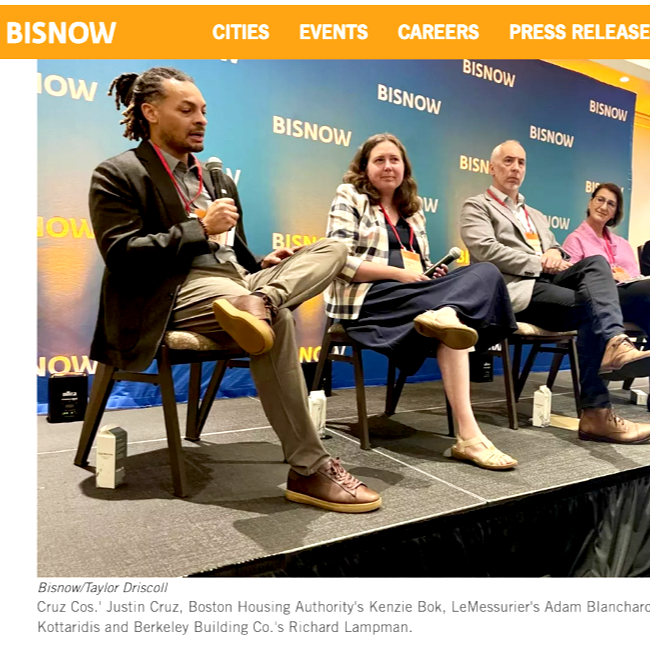 Justin B. Cruz, COO, at Bisnow Panel
