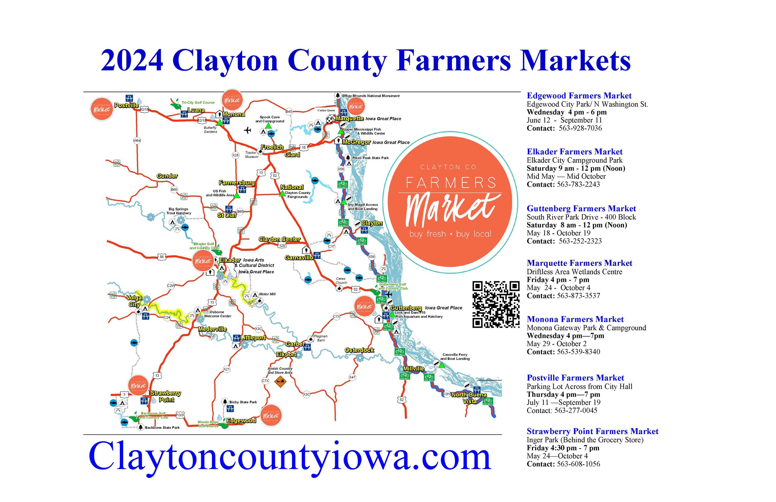Clayton County Farmers Markets
