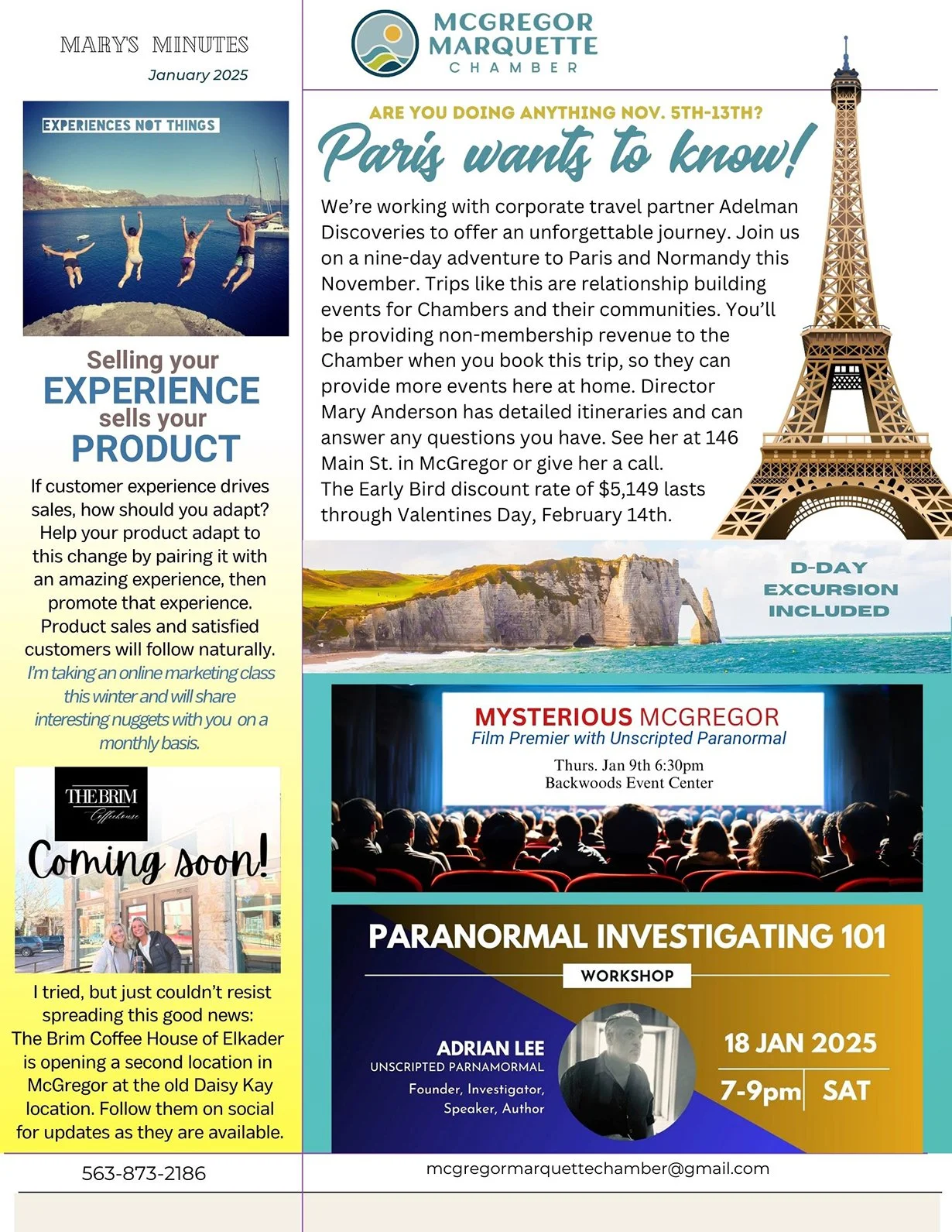 January 2025 newsletter
