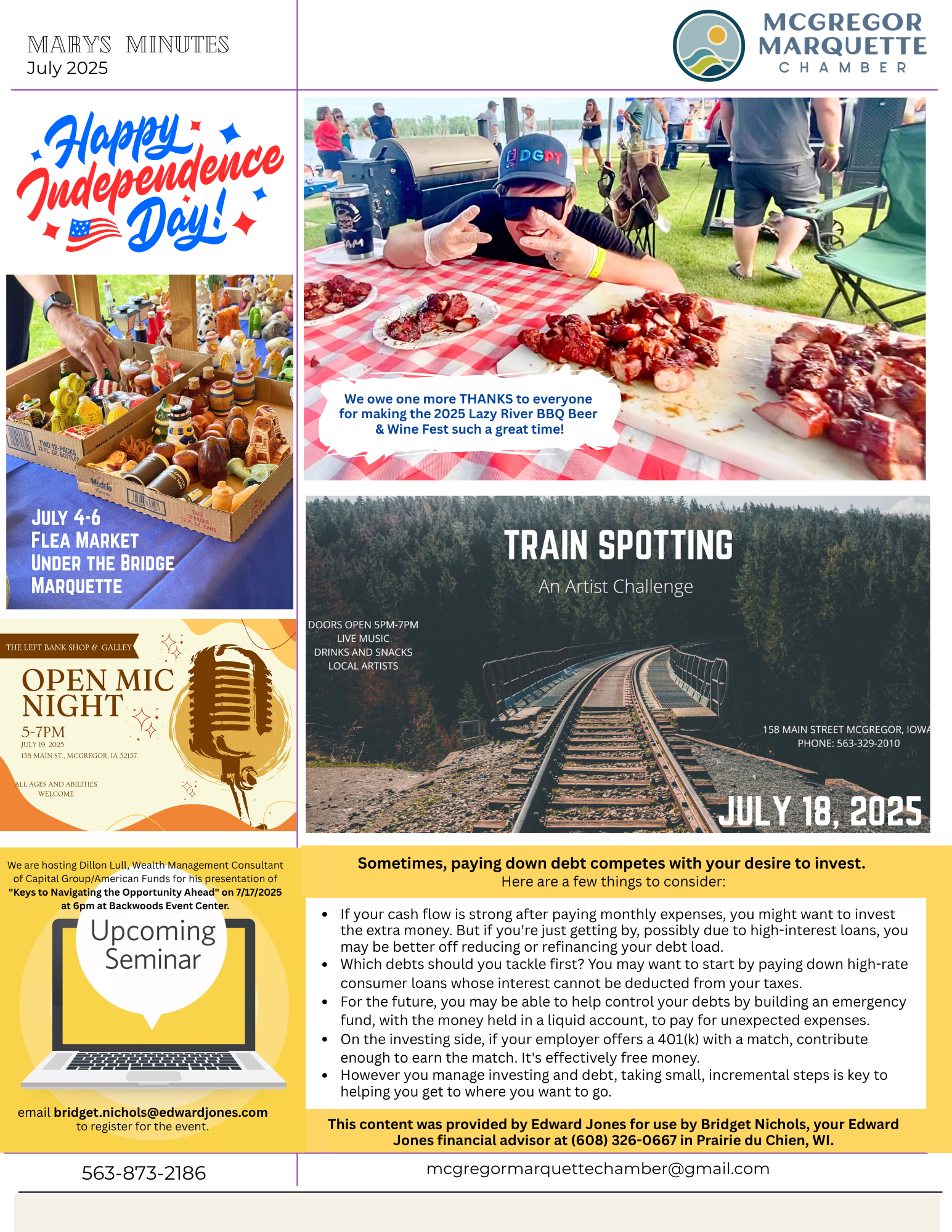 July 2025 newsletter