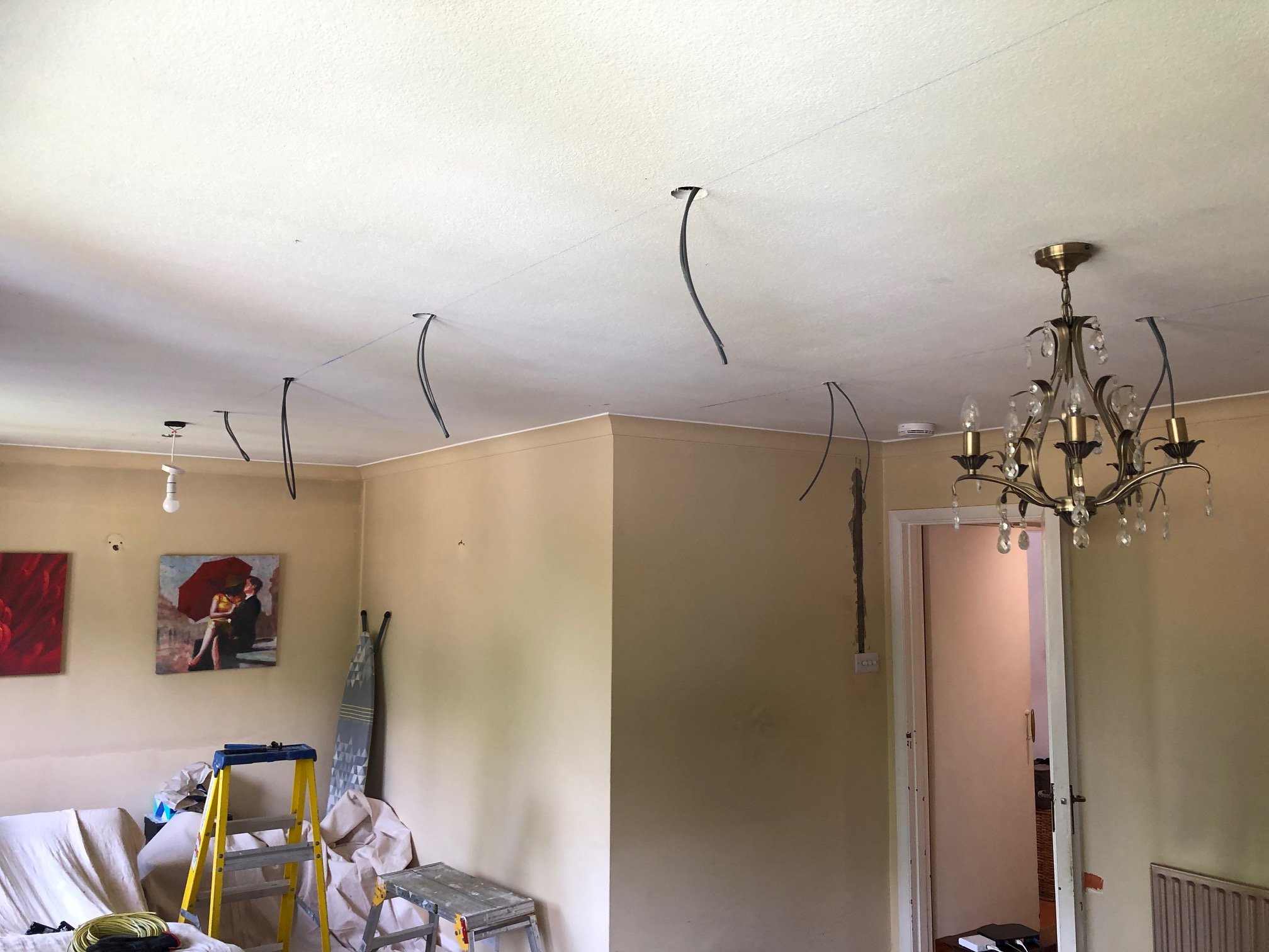 Installation of Downlights