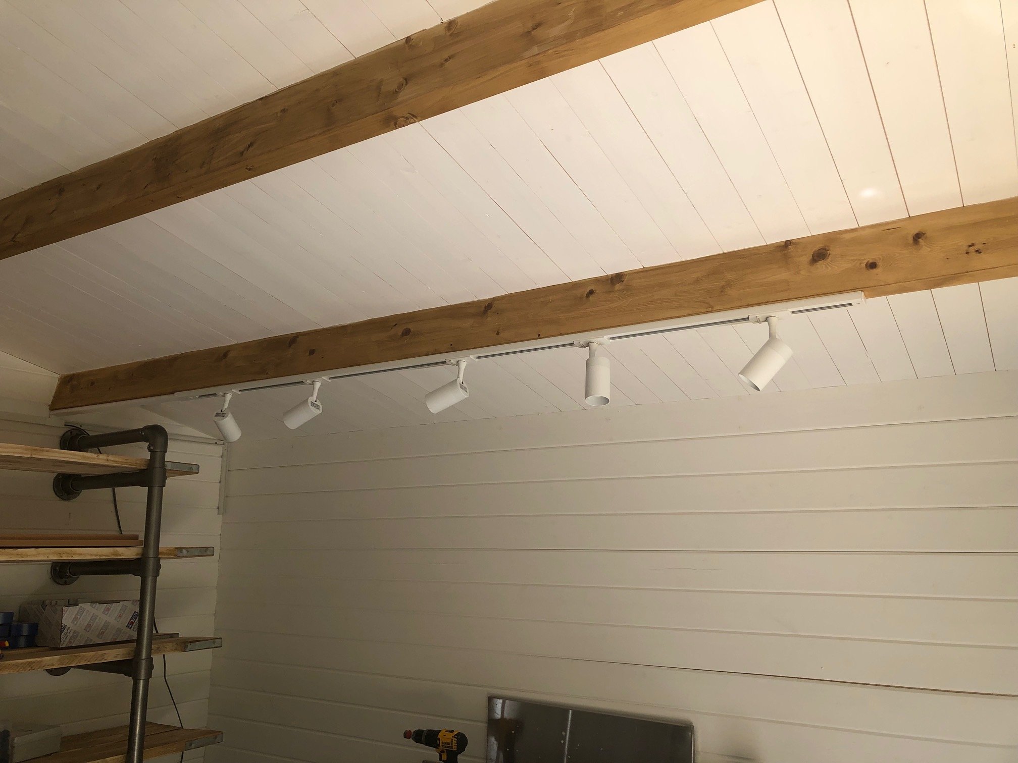 Track Lighting Installation