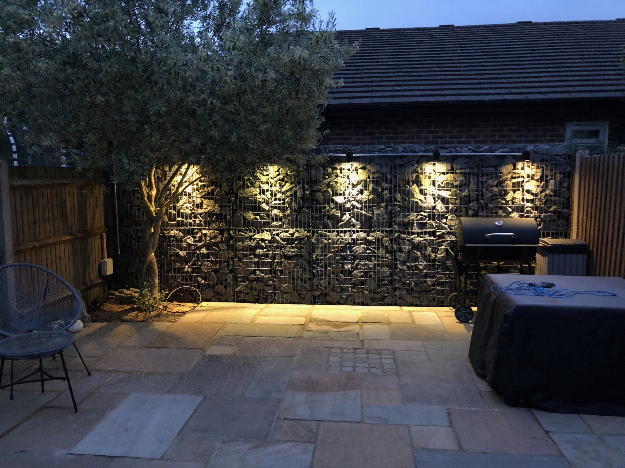Garden Lighting Installation